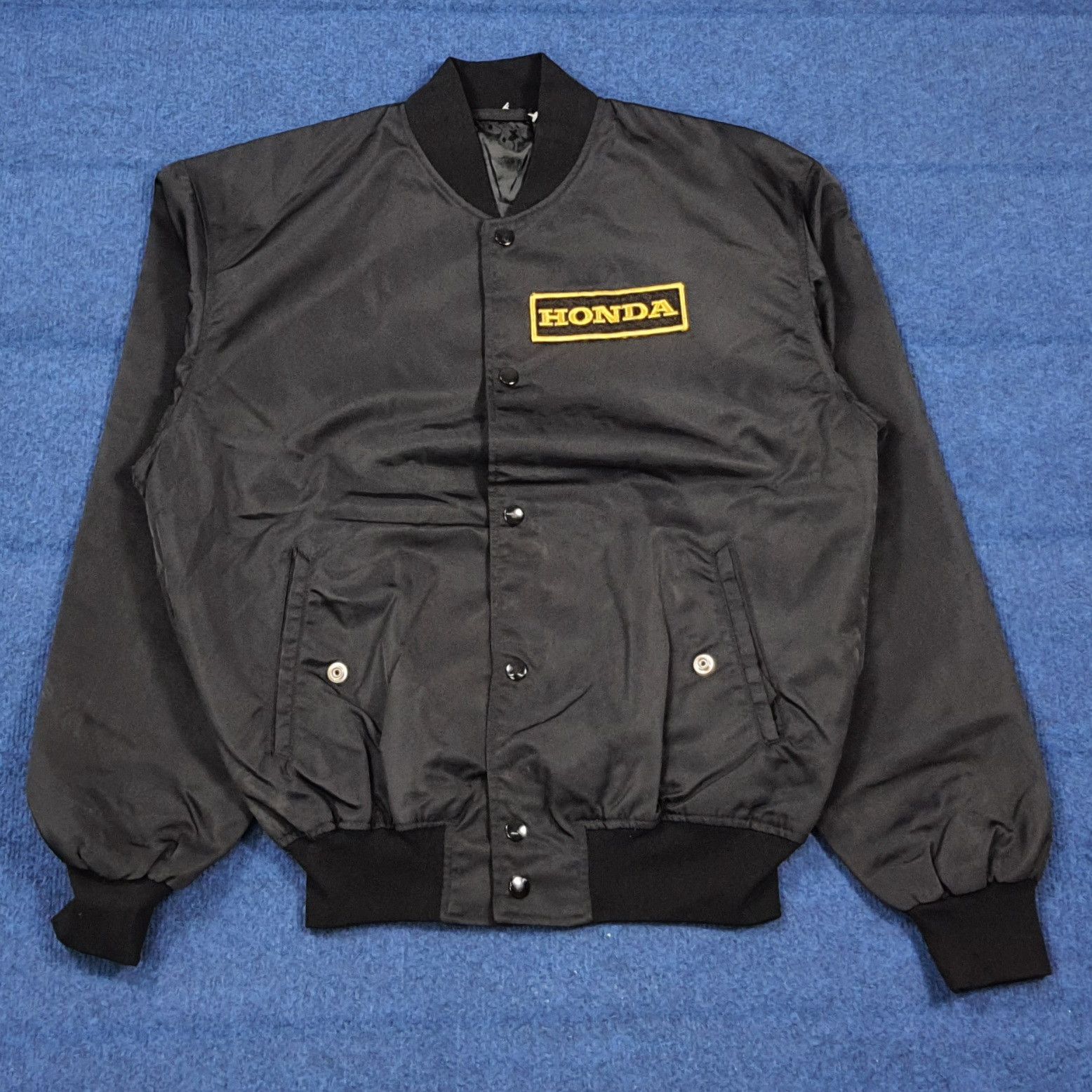Japanese Brand Vintage Honda Club Groover Jacket Racing Bomber C289N26 Size US L / EU 52-54 / 3 - 3 Thumbnail