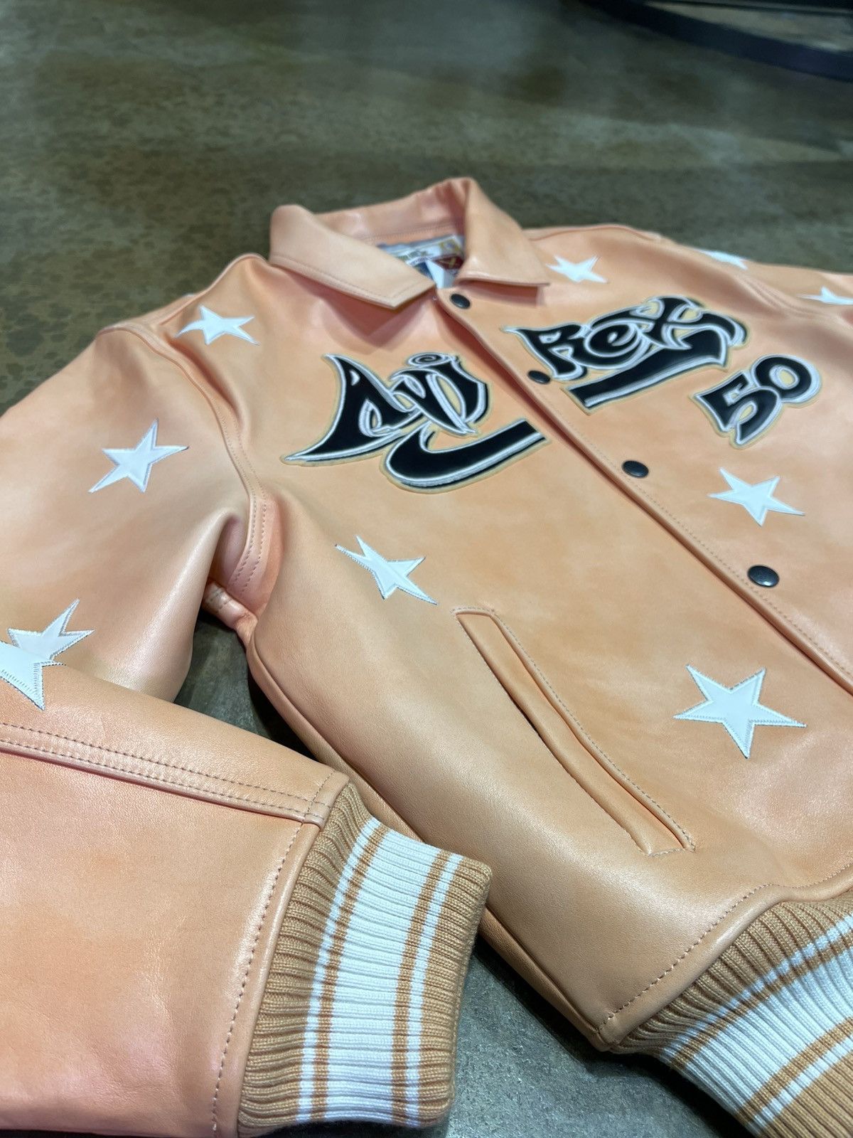 Avirex × HELLSTAR HELLSTAR x AVIREX 50th anniversary Leather Jacket Size US L / EU 52-54 / 3 - 3 Thumbnail