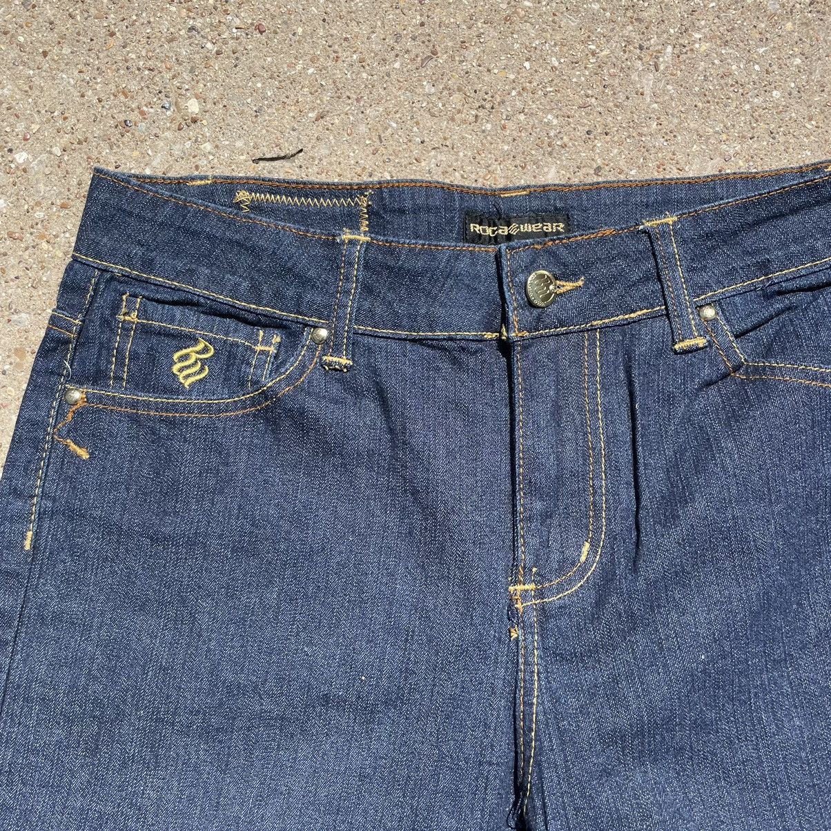 Rocawear × Vintage Vintage Y2K Rocawear Indigo Wash Baggy Jeans 30x32 Size US 30 / EU 46 - 4 Thumbnail
