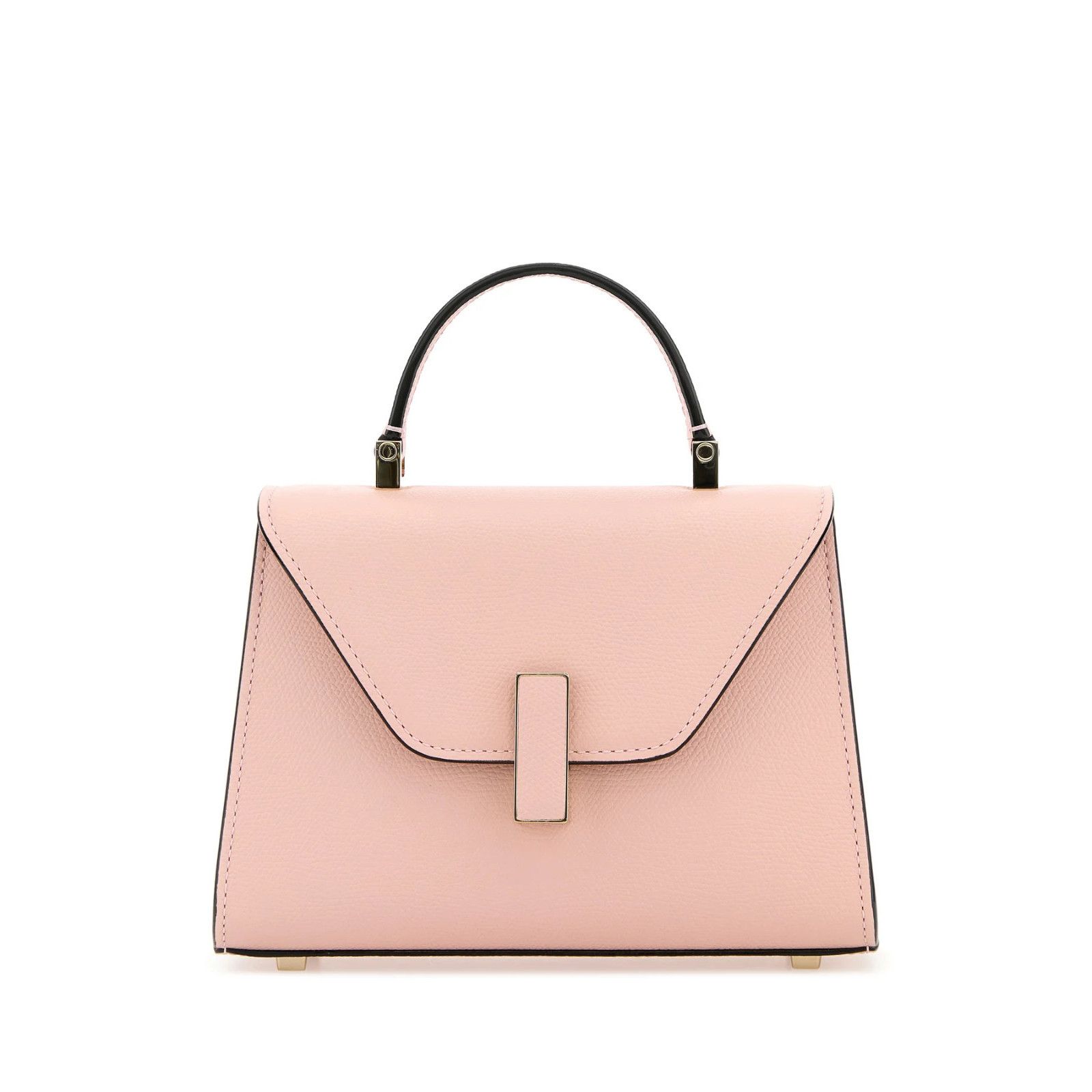 VALEXTRA Iside Micro $3850 Pink Crossbody Bag New And Authen