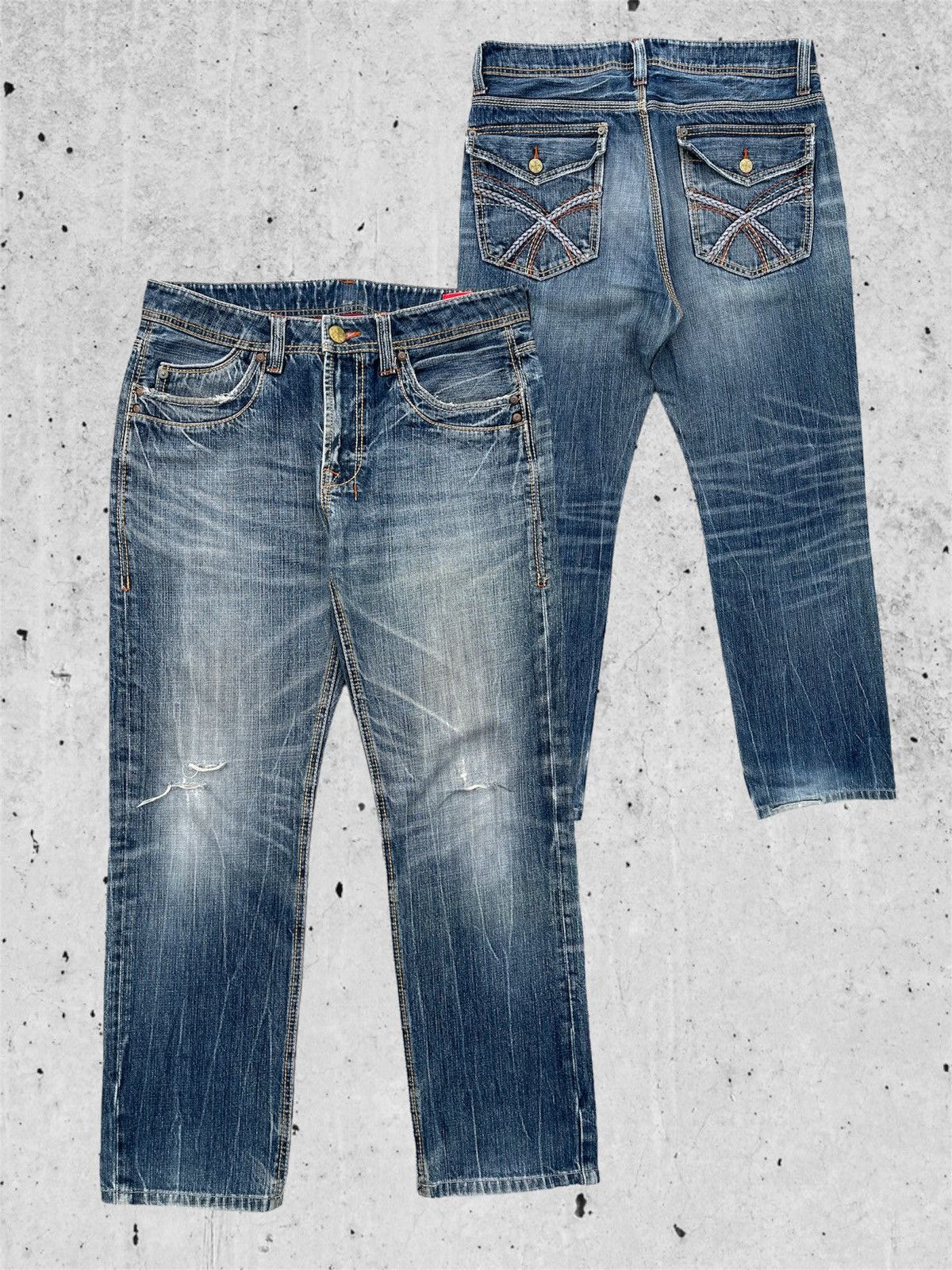 Other 🔥 Avail Streetwear Distressed Denim Rare W31🔥 Size US 31 - 1 Thumbnail