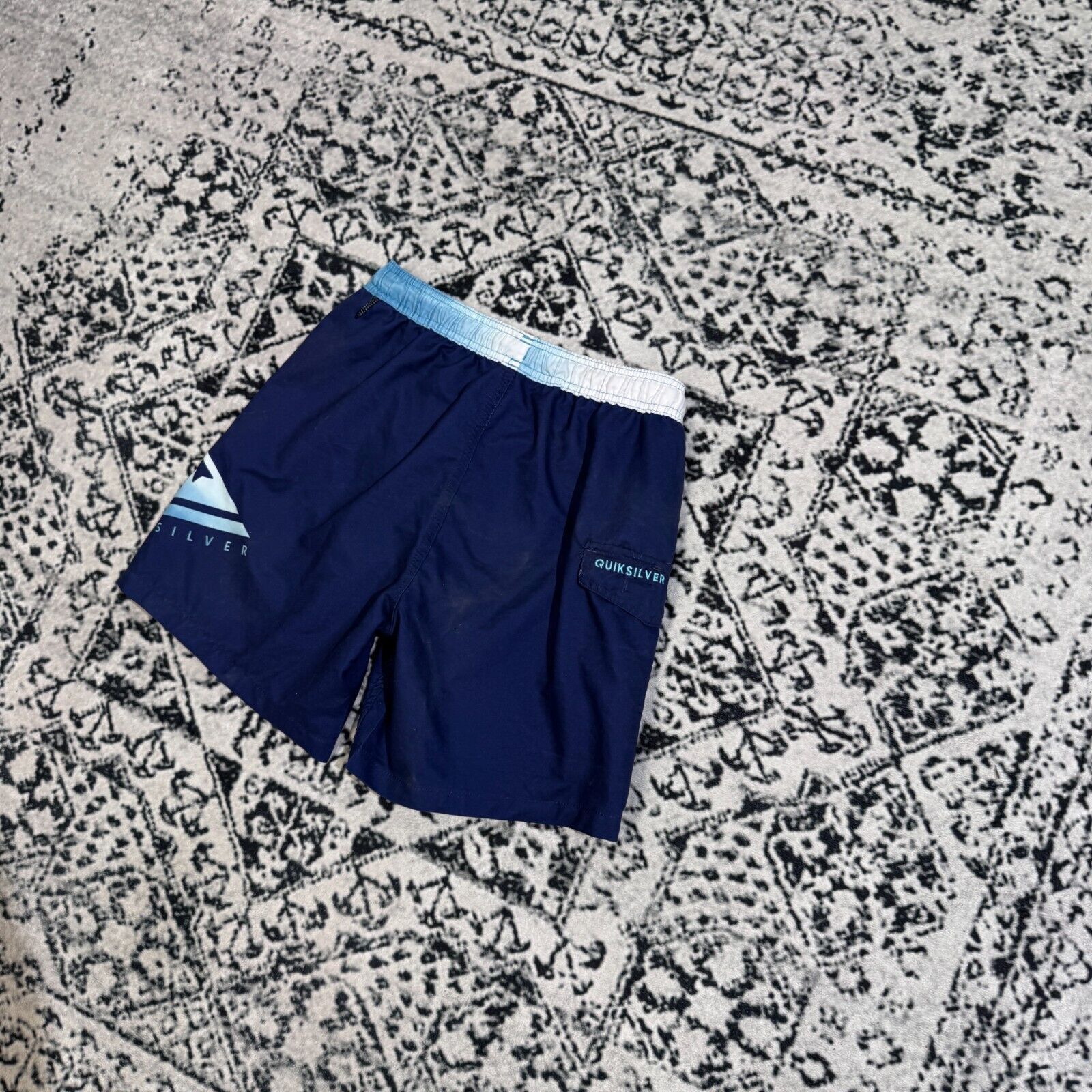 Quiksilver Vintage Quiksilver Unisex Polyester Swimming Shorts Size M Size US 33 - 8 Thumbnail