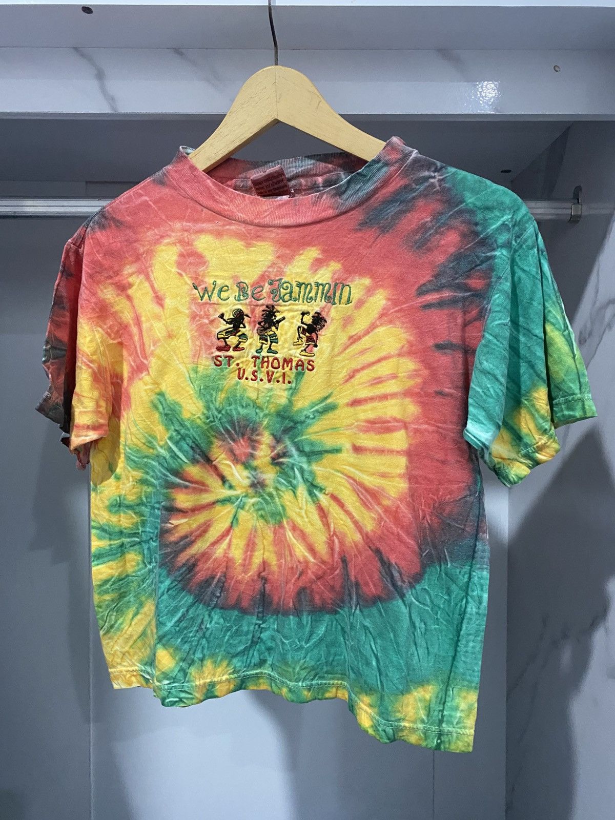 Vintage Vintage We Be Jammm Ragge Tshirt Tiedye AA60 Size US XXS / EU 40 - 1 Thumbnail