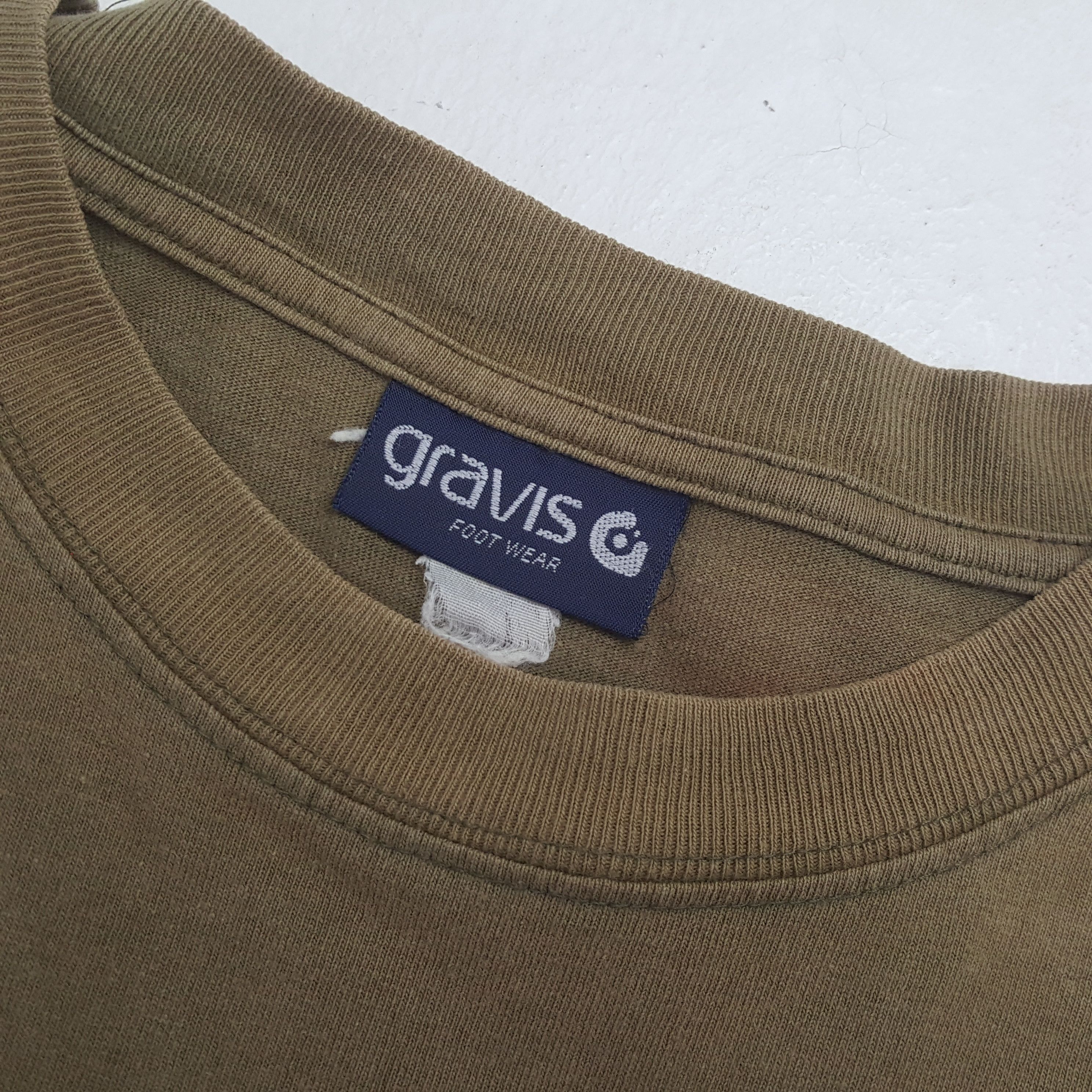 Gravis Gravis Streetwear Skateboard Style Tshirt RR7 Size US XL / EU 56 / 4 - 6 Thumbnail