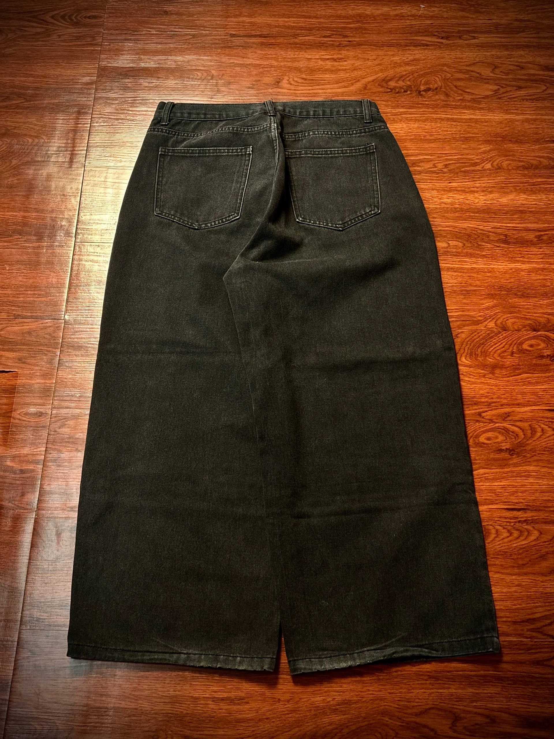 JNCO Vintage Y2K Black Baggy Glow Denim Pants Size US 30 / EU 46 - 1 Thumbnail