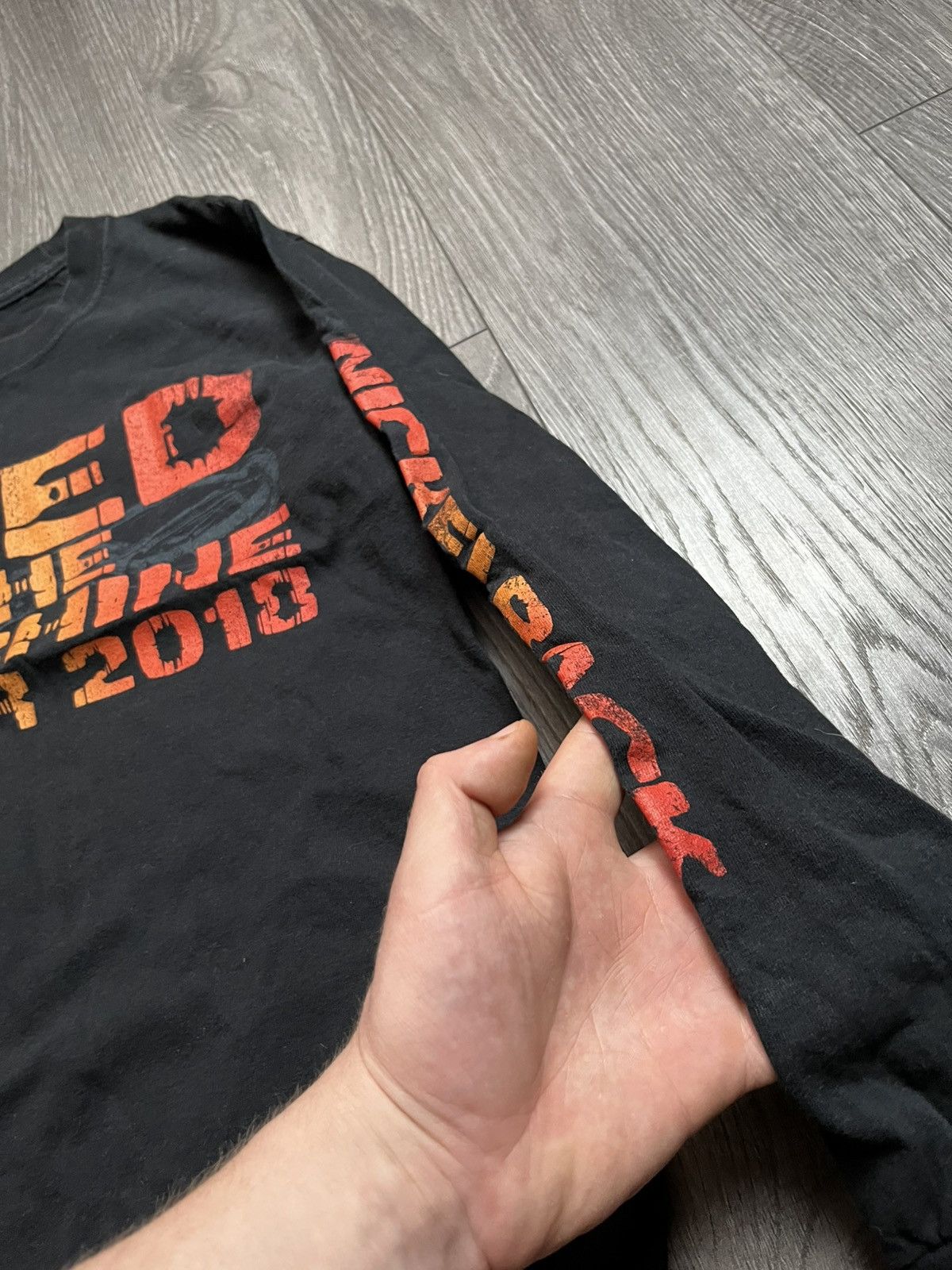 Band Tees Nickelback Feed The Machine Tour 2018 Longsleeve Shirt Small Size US S / EU 44-46 / 1 - 3 Thumbnail