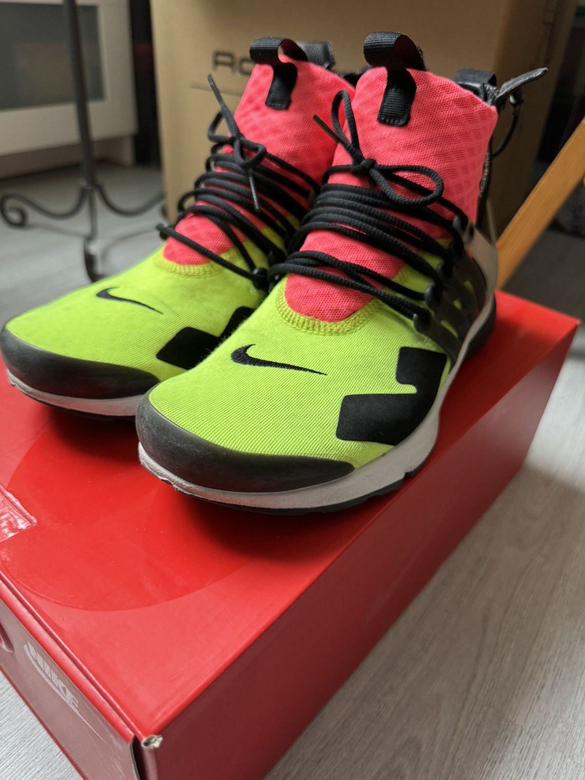 Acronym × Nike Nike x Acronym “Volt” Air Presto Size US 8.5 / EU 41-42 - 15 Thumbnail