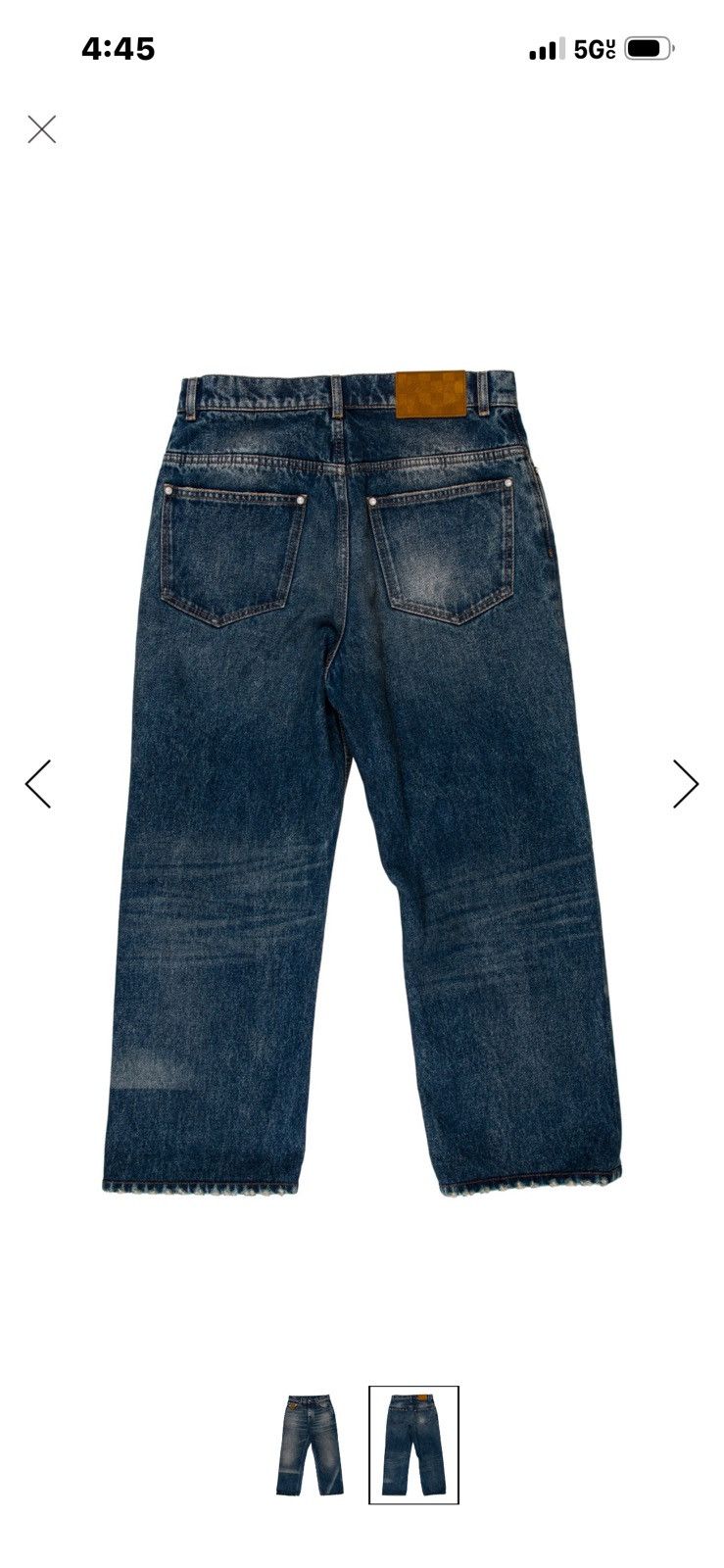 Louis Vuitton Louis Vuitton Relaxed-Fit Jeans Size US 30 / EU 46 - 14 Thumbnail
