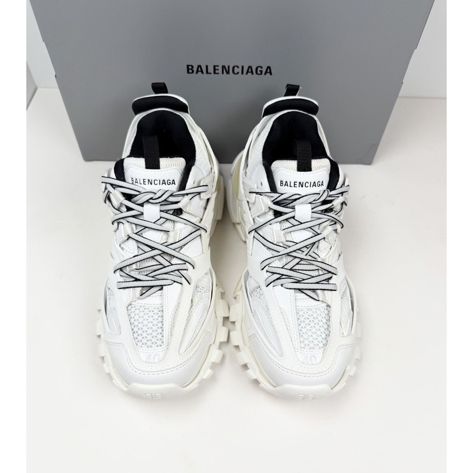 Balenciaga Size 40EU/7US - Balenciaga Track White NEW Size US 7 / EU 40 - 3 Thumbnail