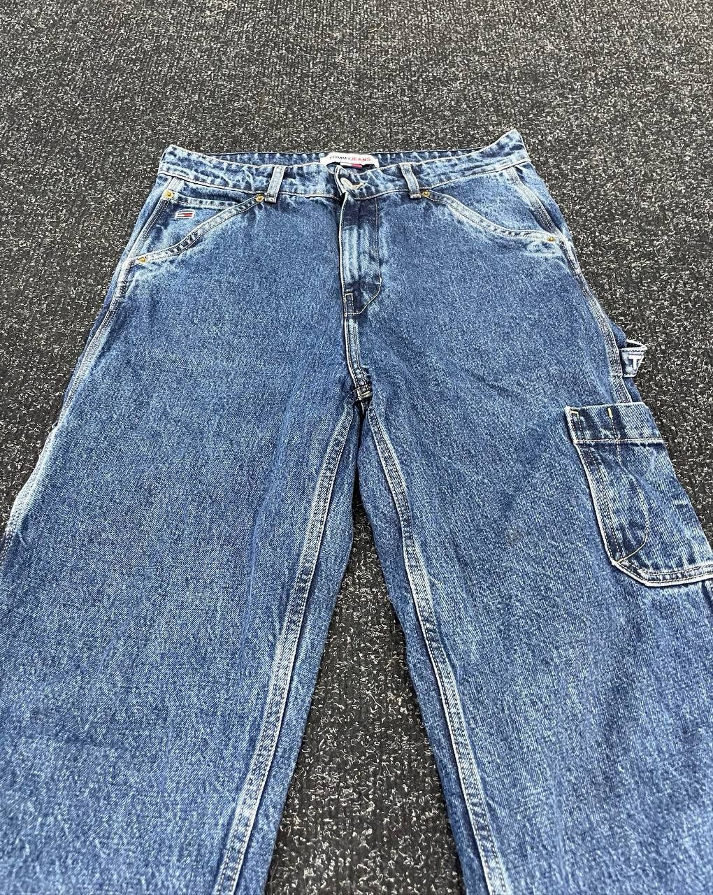 Hysteric Glamour × Le Grande Bleu (L.G.B.) × Tommy Hilfiger VTG HYSTERIC GLAMOUR STYLE STONE WASHED DISTRESSED JEANS 90S Size US 32 / EU 48 - 4 Thumbnail