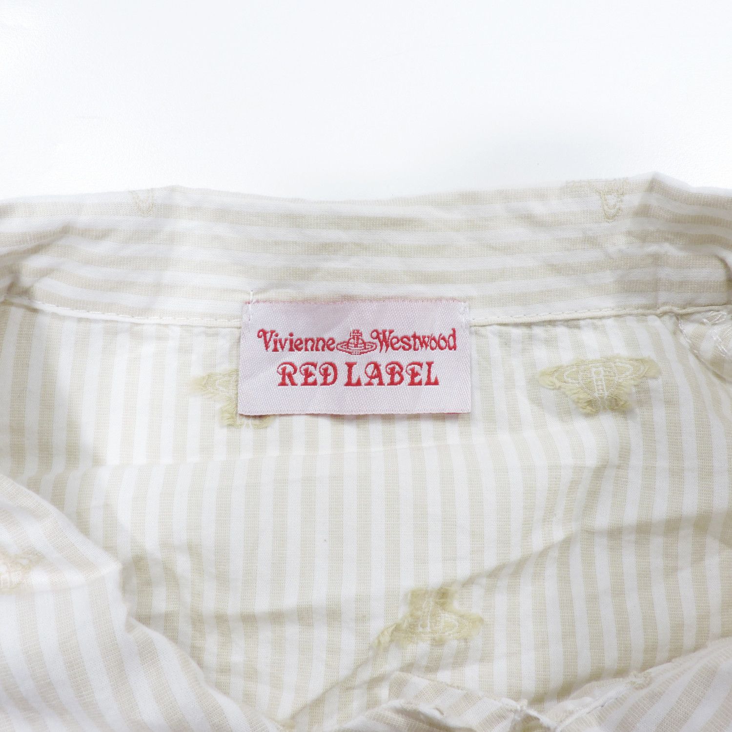 Vivienne Westwood VIVIENNE WESTWOOD RED LABEL MONOGRAM LONG SLEEVE SHIRT Size M / US 6-8 / IT 42-44 - 3 Thumbnail