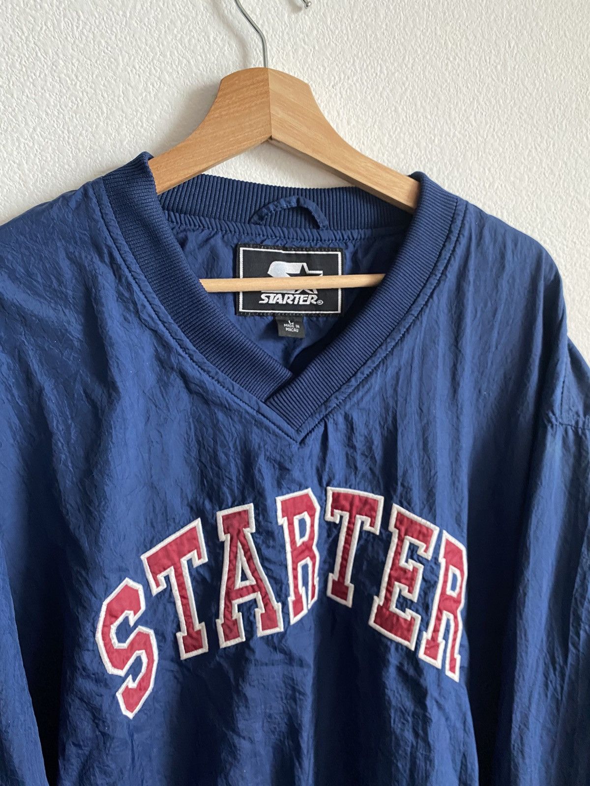 Starter Vintage 90s Starter Windbreaker Jacket Size US L / EU 52-54 / 3 - 4 Thumbnail