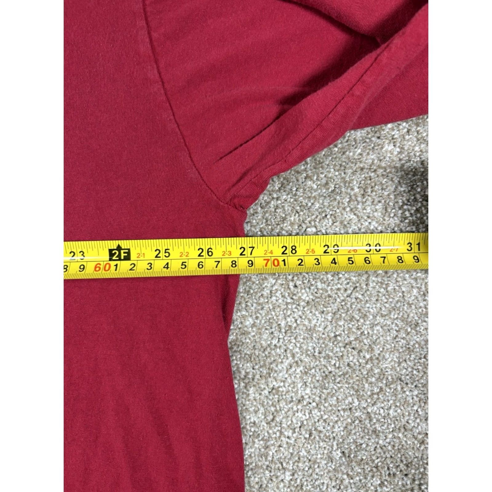 Old Navy VINTAGE Old Navy Shirt Red Long Sleeve Spell Out Graphic Men’s XXL 2XL 90s Logo Crew Neck Regular Men Size US XXL / EU 58 / 5 - 6 Thumbnail