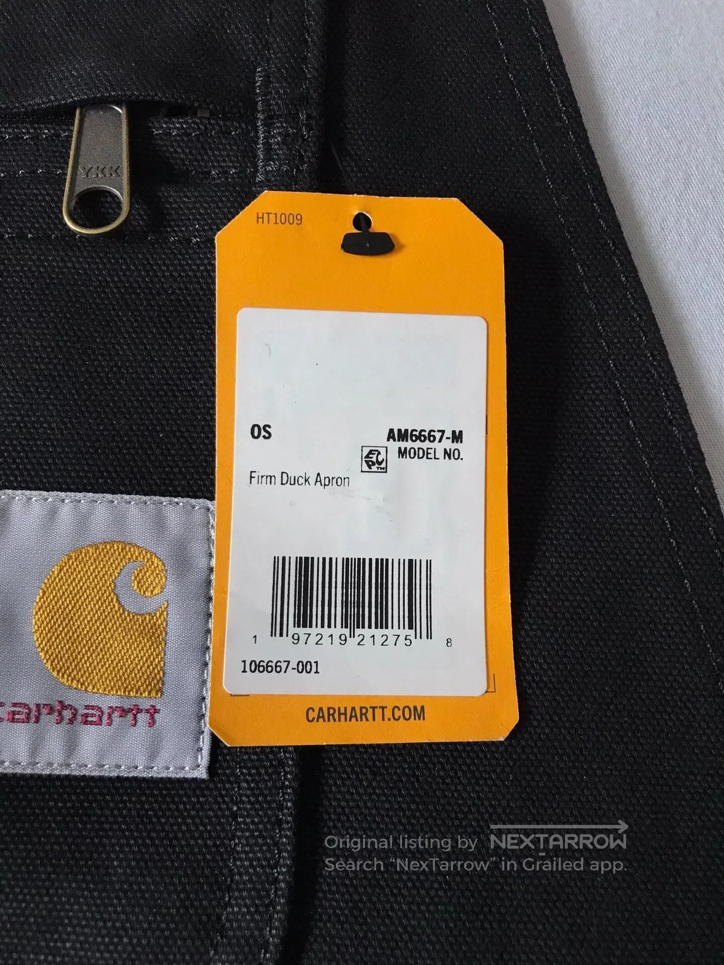 Carhartt Carhartt 106667 Canvas Apron. Size ONE SIZE - 8 Thumbnail
