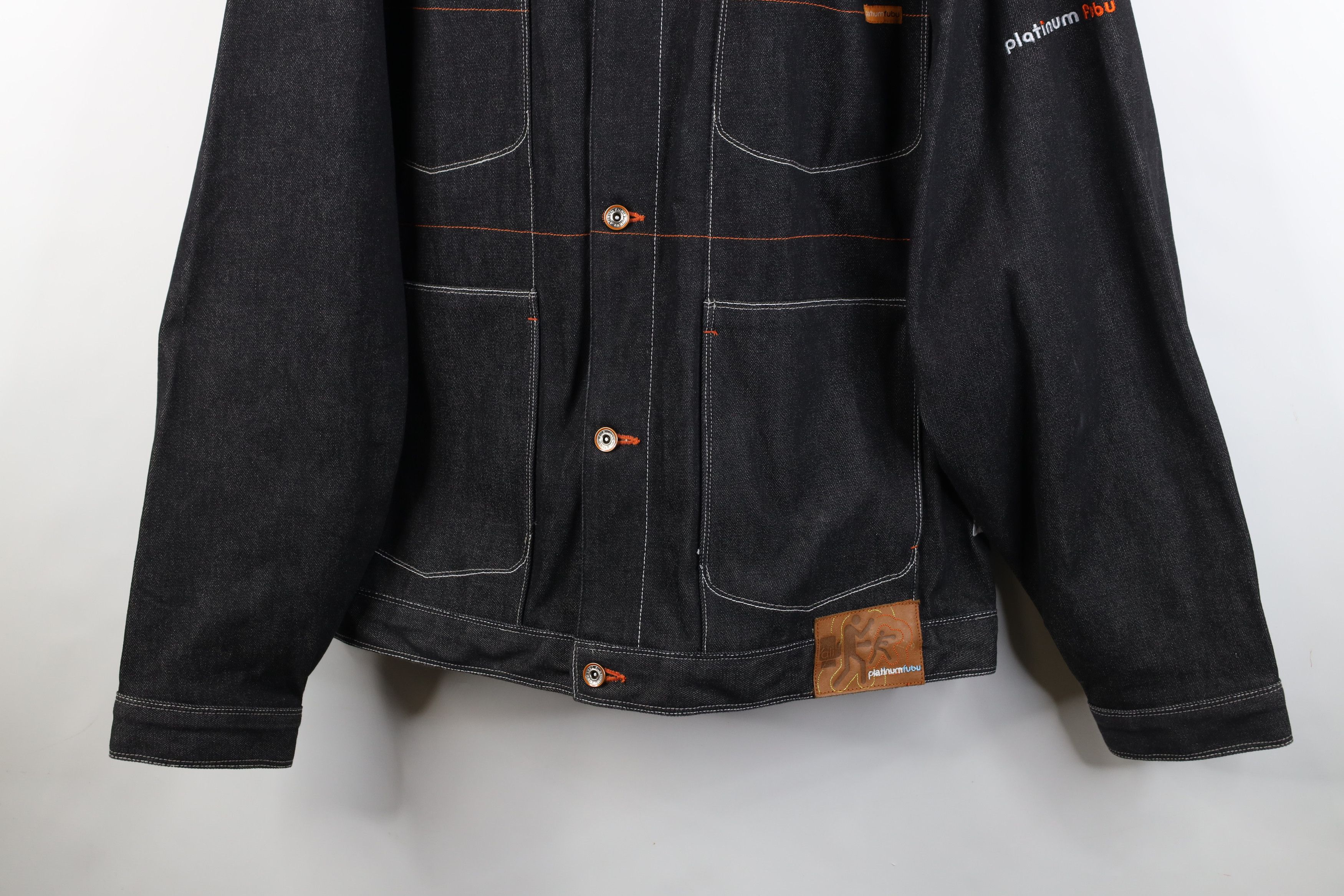 Fubu Deadstock Vintage FUBU Muhammad Ali Denim Trucker Jacket Size US XXL / EU 58 / 5 - 3 Thumbnail