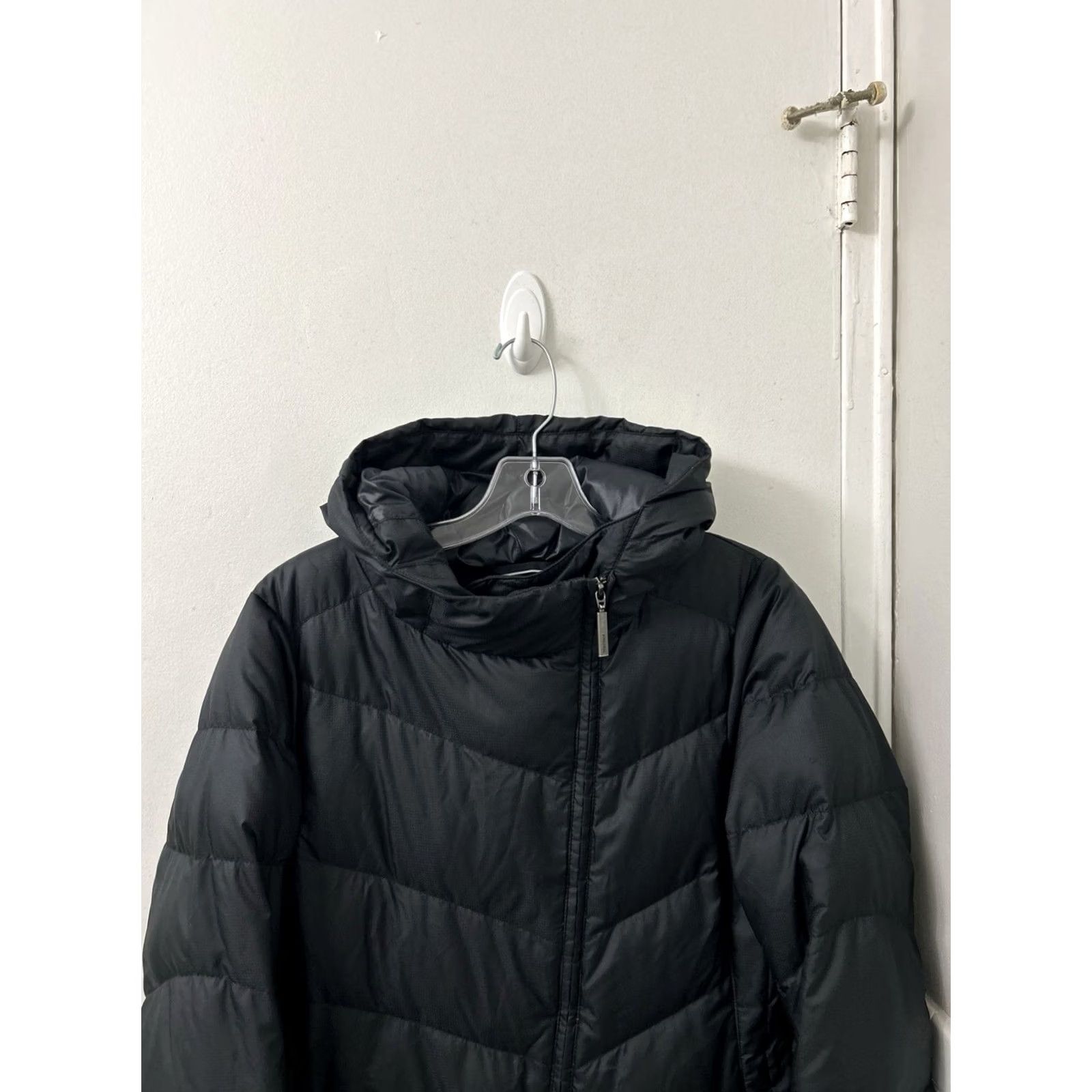 Marmot Marmot Puffer Jacket Womens Medium Black 700 Fill Down Fleece Lined Full Zip L/S Size M / US 6-8 / IT 42-44 - 2 Thumbnail