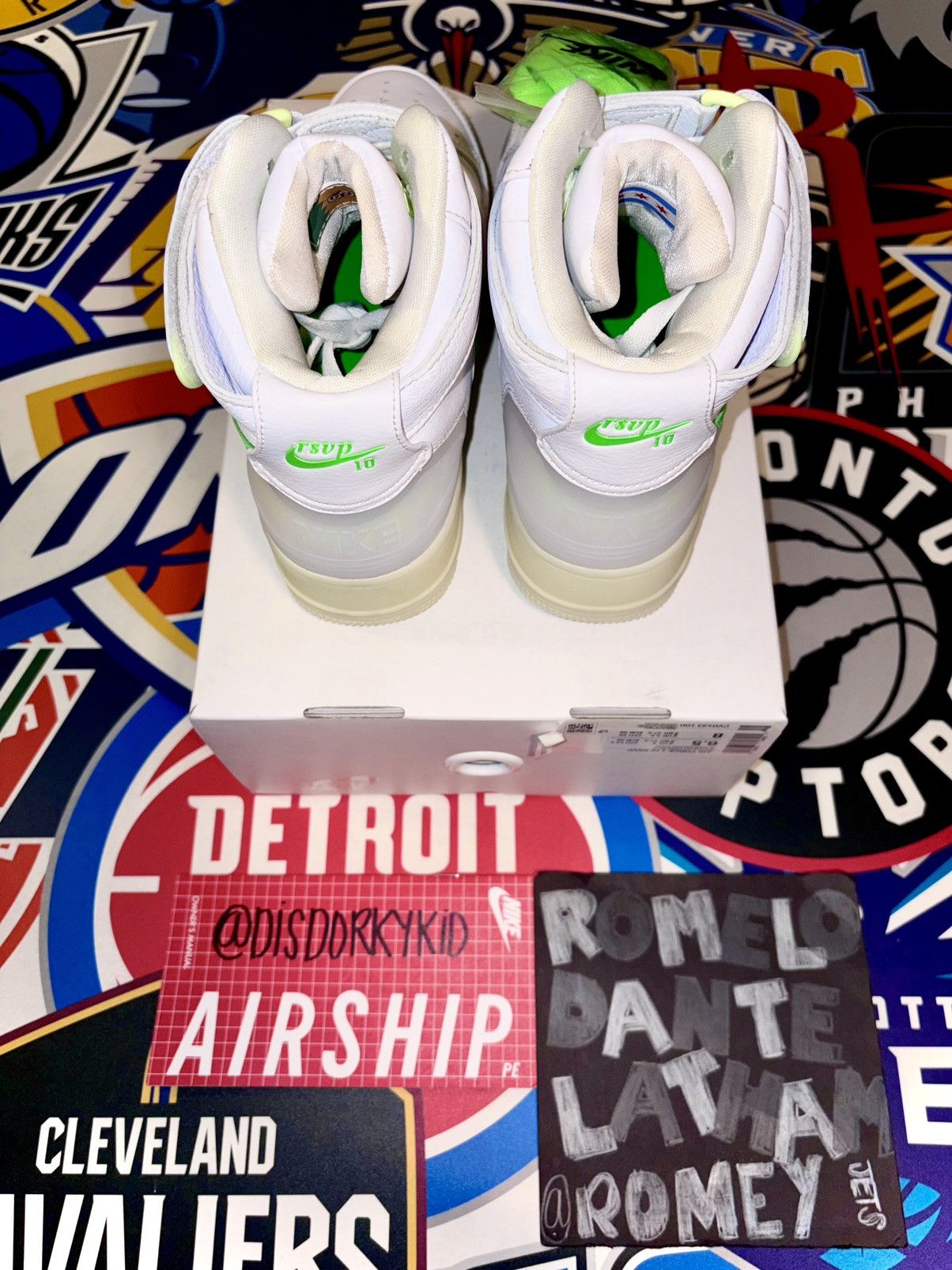 Nike 10th Anniversary RSVP Gallery x Nike Air Force 1 CV0433-100 Size US 6.5 / EU 39-40 - 5 Thumbnail