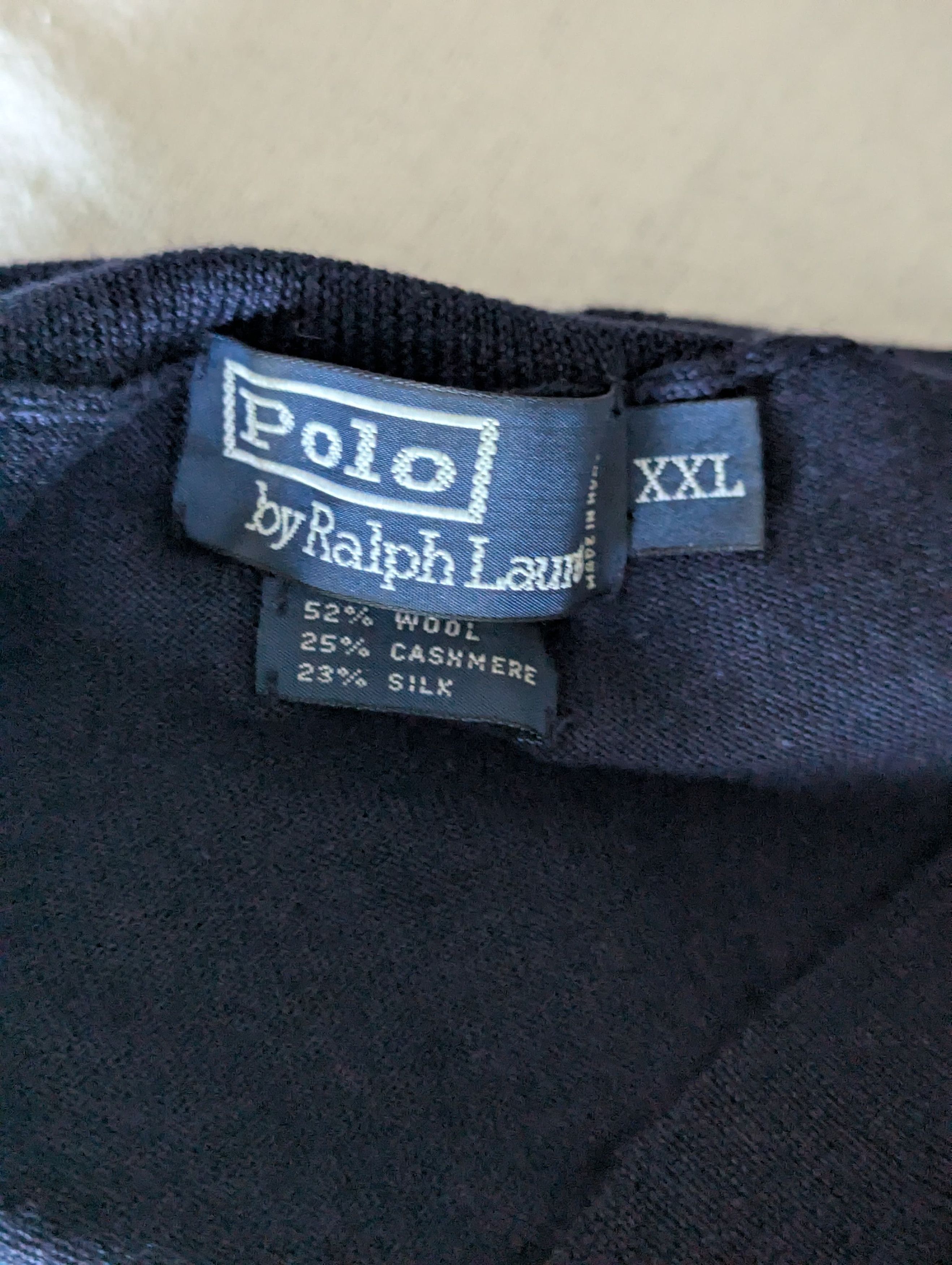 Polo Ralph Lauren Vintage Wool, Cashmere and Silk Sweater Size US XXL / EU 58 / 5 - 5 Thumbnail