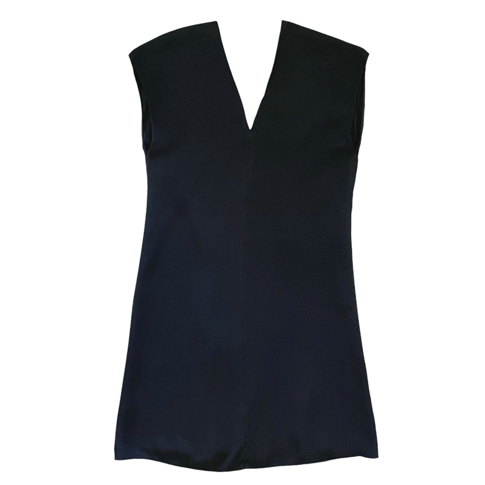 The Row The Row Perry Black V-Neck Dolman-Sleeve Shift Dress Size XS / US 0-2 / IT 36-38 - 4 Thumbnail