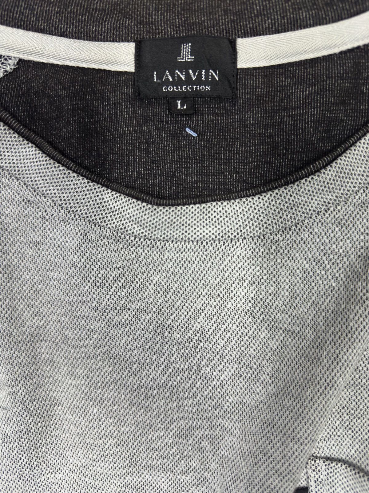 Japanese Brand Lanvin LongSleeve Single Pocket🎌💥 Size US XL / EU 56 / 4 - 4 Thumbnail