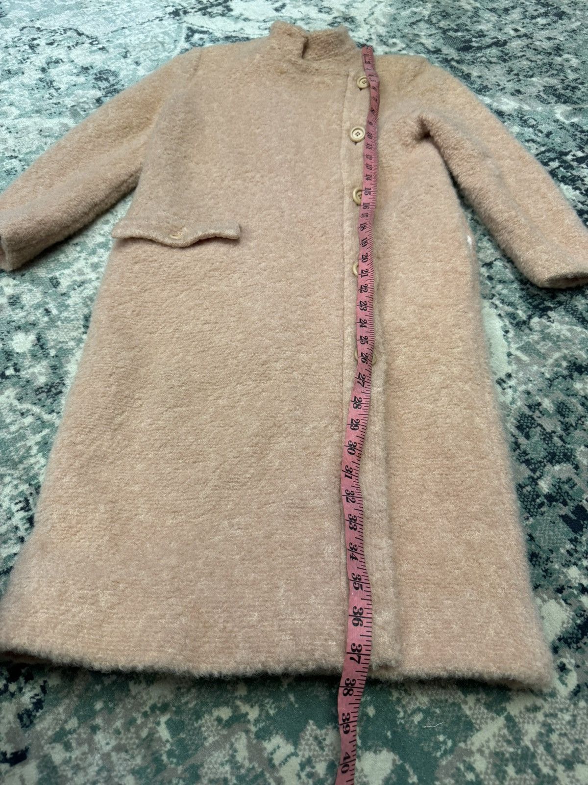 Christian Dior Monsieur 1960s CHRISTIAN DIOR PRET-A-PORTER WOOL COAT Size S / US 4 / IT 40 - 3 Thumbnail