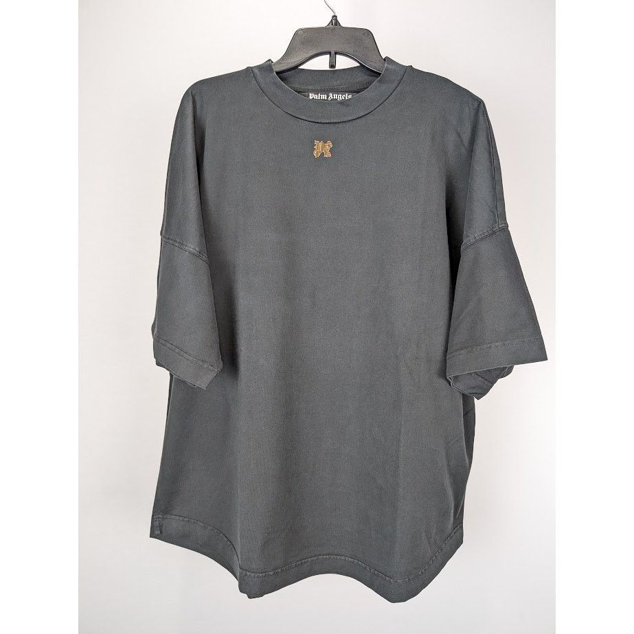 Palm Angels o1rshd1 Foggy PA Logo Over T-Shirt in Black / White Size US M / EU 48-50 / 2 - 3 Thumbnail