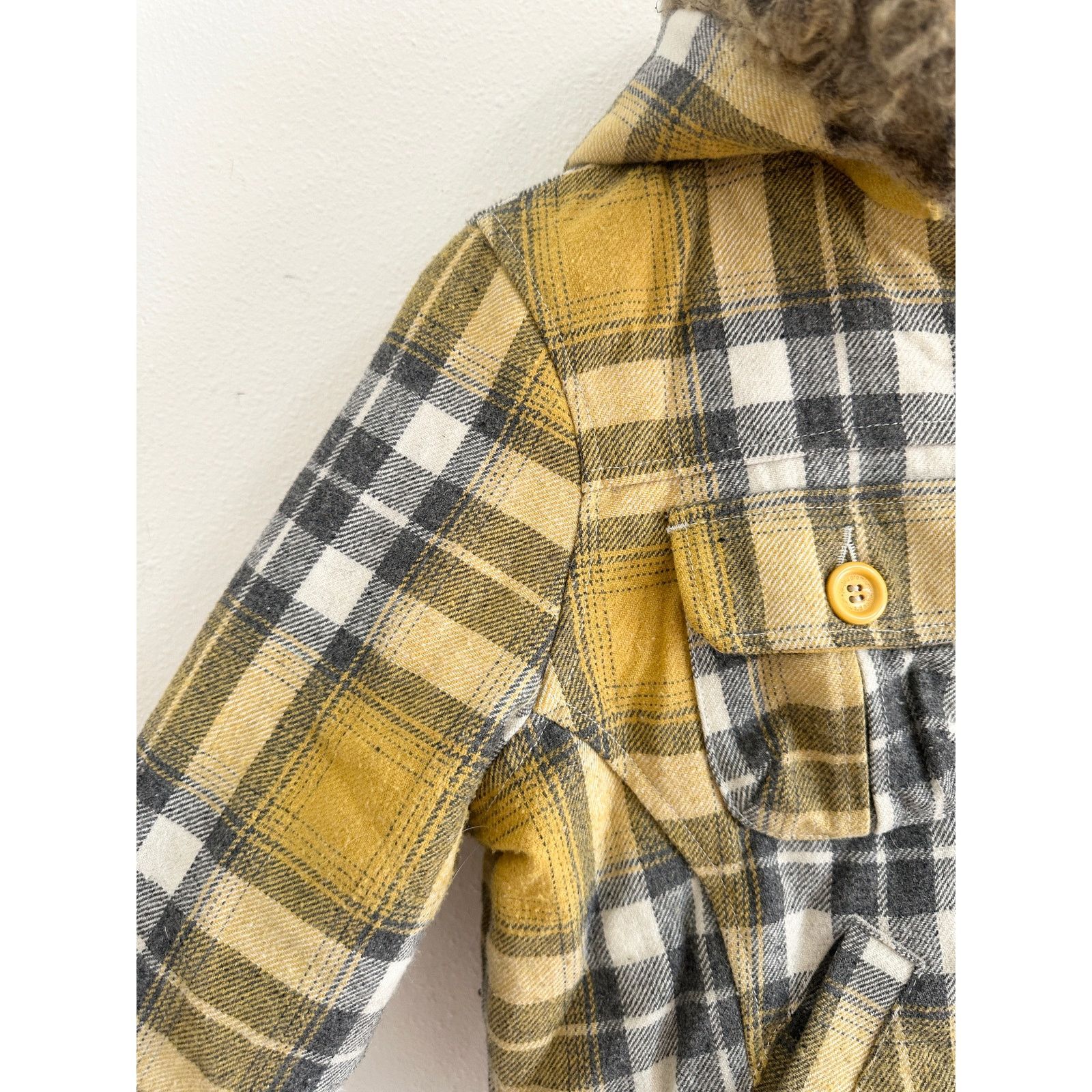 Vintage Vintage 80’s Plaid Button Up Girls size 7 Size L / US 10 / IT 46 - 5 Thumbnail