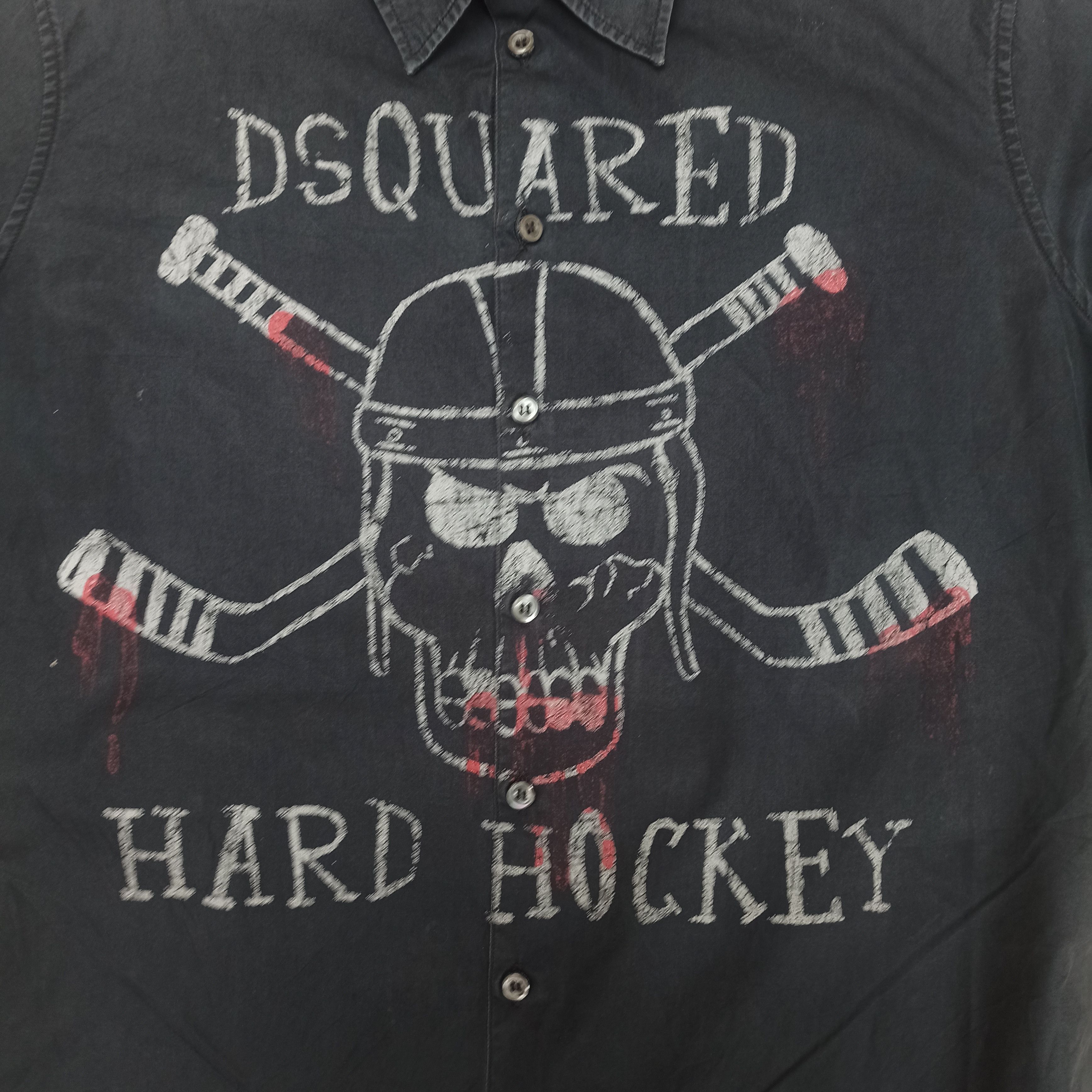 Dsquared2 × Vintage Vintage Shirt Disquared2 Skulls Size US L / EU 52-54 / 3 - 4 Thumbnail