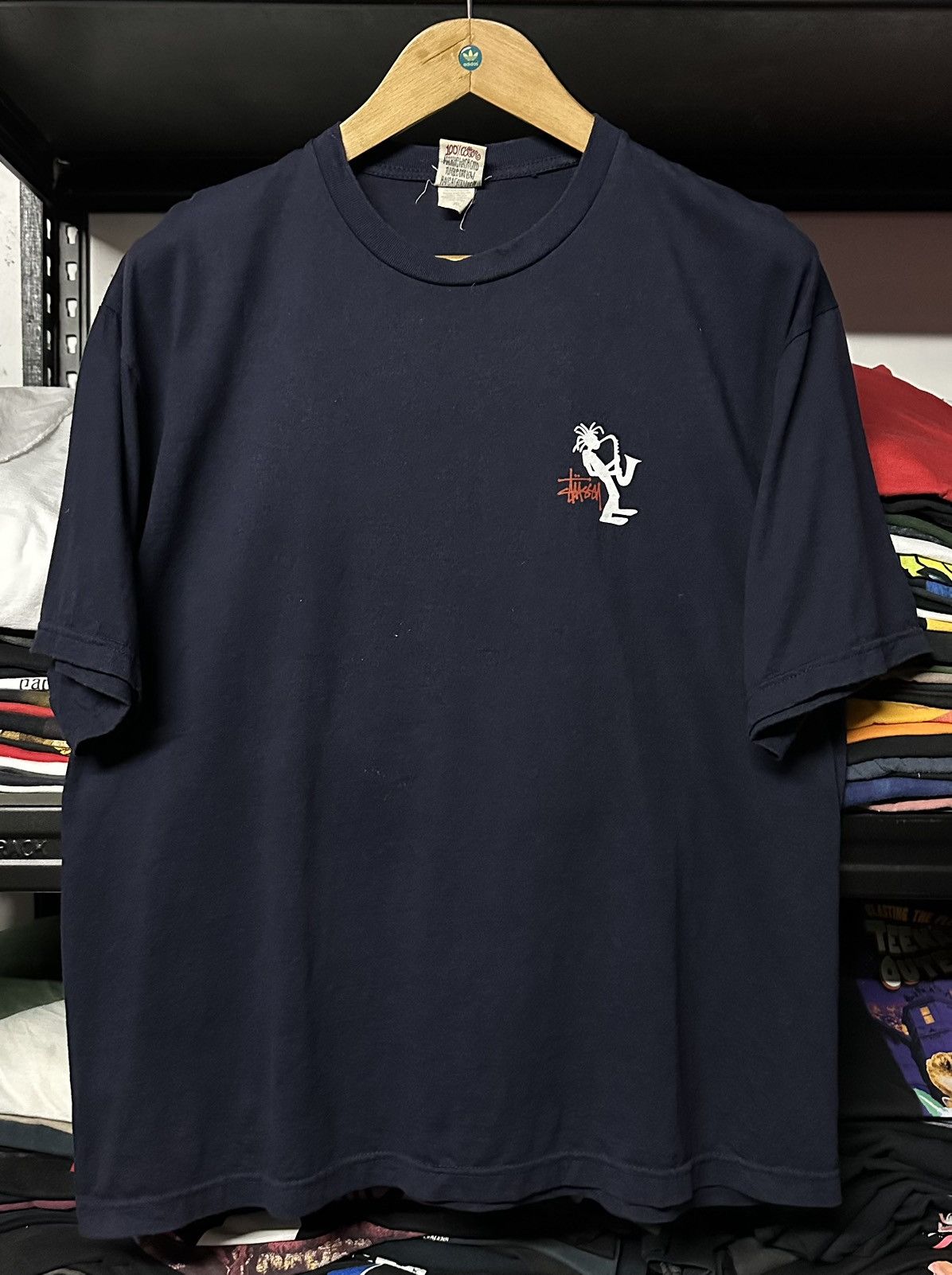 Stussy × Vintage Vintage Stussy Boxy Streetwear Tee Size US XL / EU 56 / 4 - 6 Thumbnail