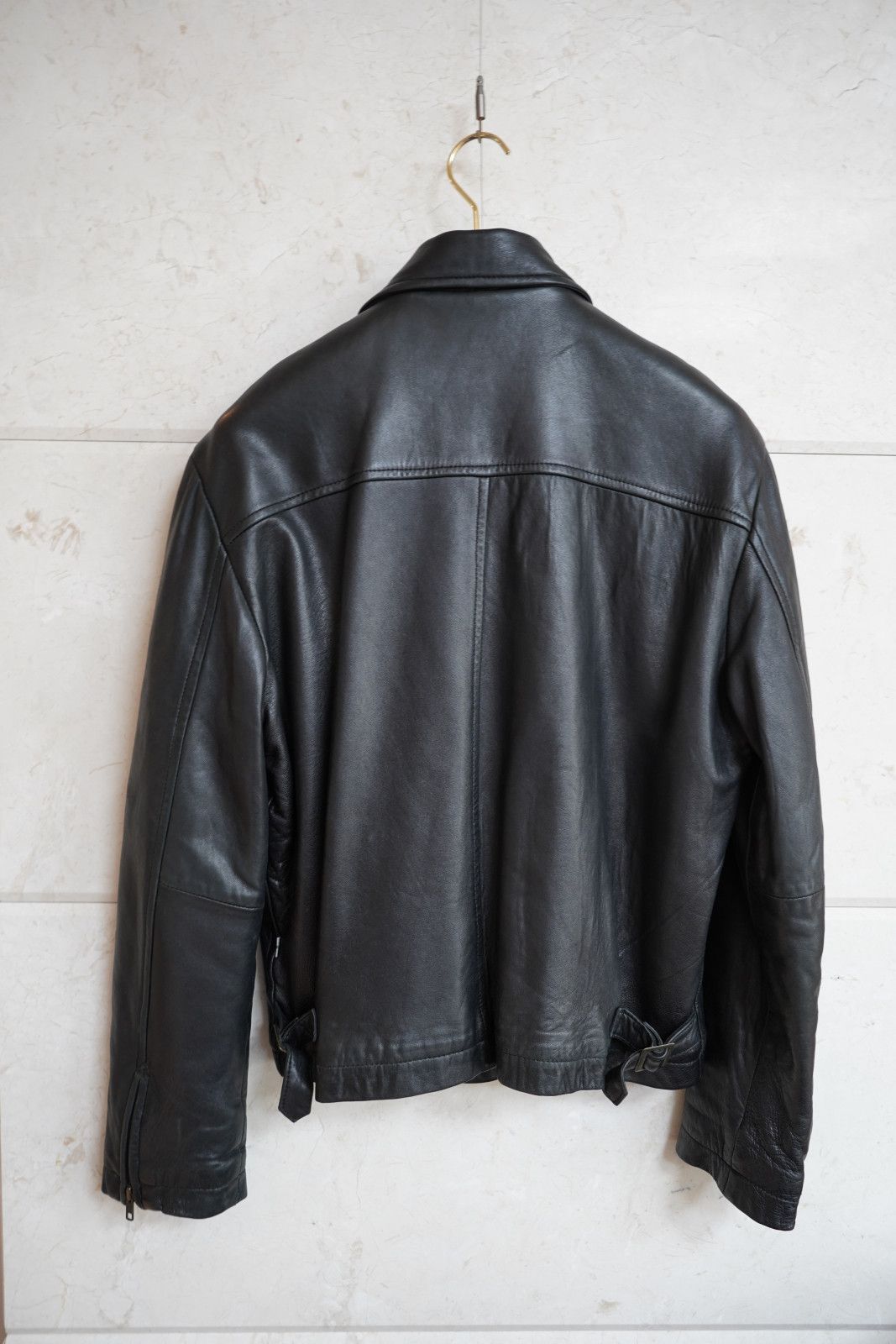 Levi's Levi’s / Lamb Leather Jacket Black / Size 100 (L) Size US M / EU 48-50 / 2 - 4 Thumbnail