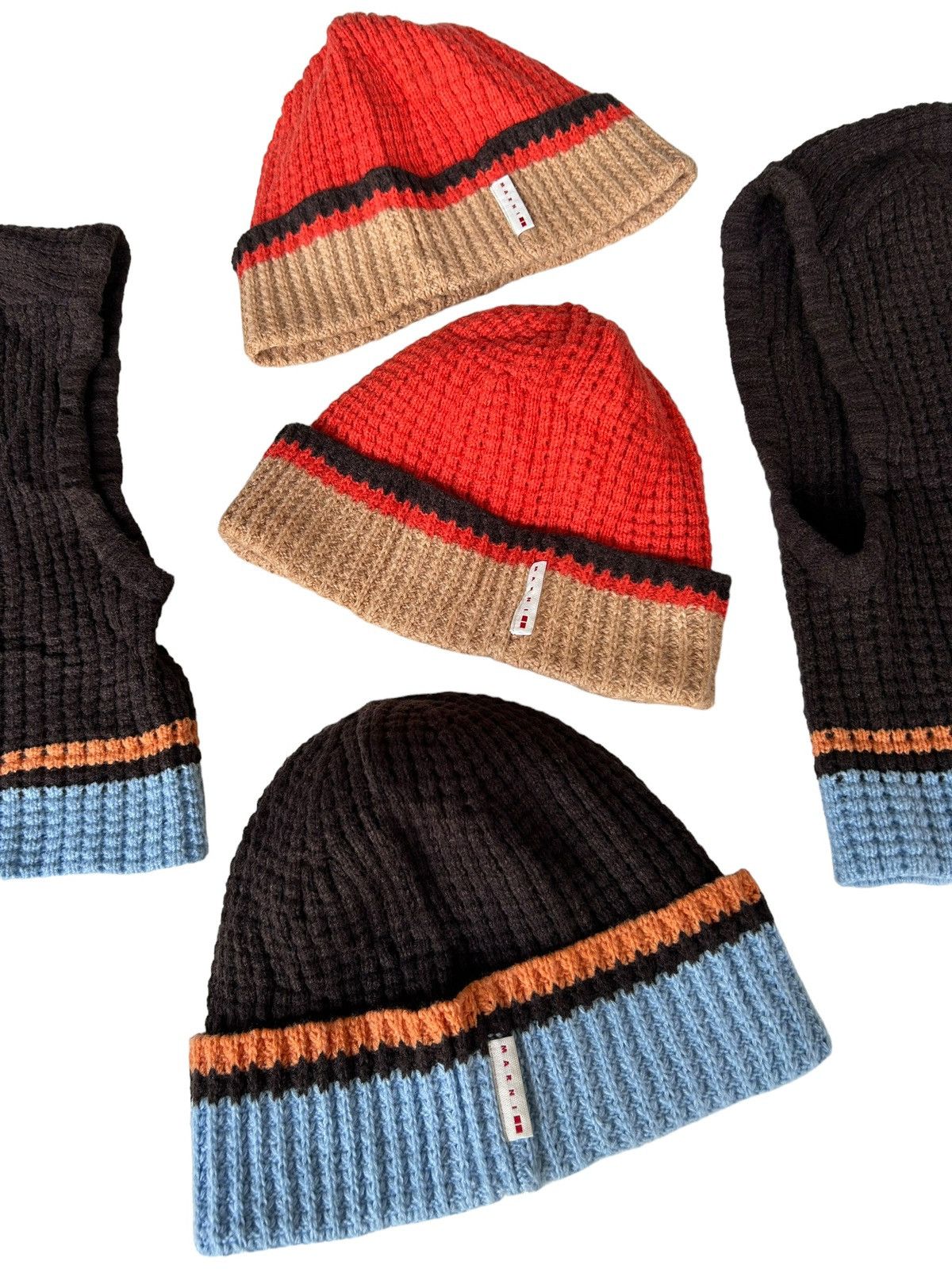 Marni 🔥COMBO 5pcs Marni Popcorn knitted x uniqlo beanie&balaclava Size ONE SIZE - 3 Thumbnail