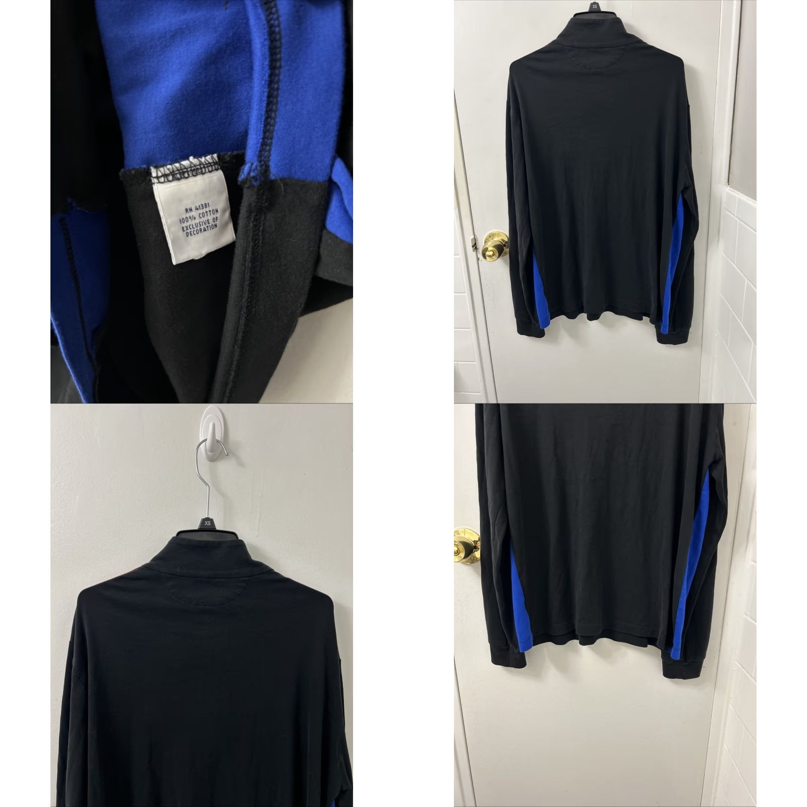 Polo Ralph Lauren Polo Ralph Lauren 1/4 Zip Mens L Black Pullover Sport Sweater Size US L / EU 52-54 / 3 - 8 Thumbnail