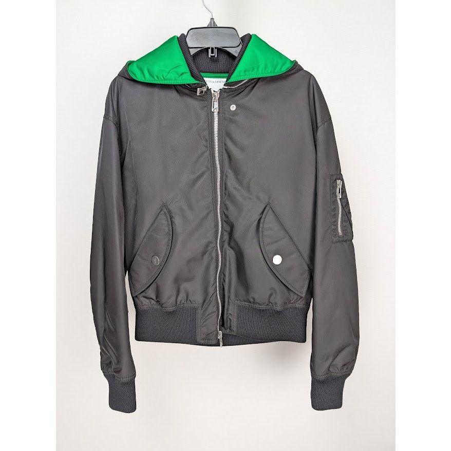 Bottega Veneta o1rshd1 Nylon Garabdine Puffer Jacket in Black Size US S / EU 44-46 / 1 - 1 Thumbnail