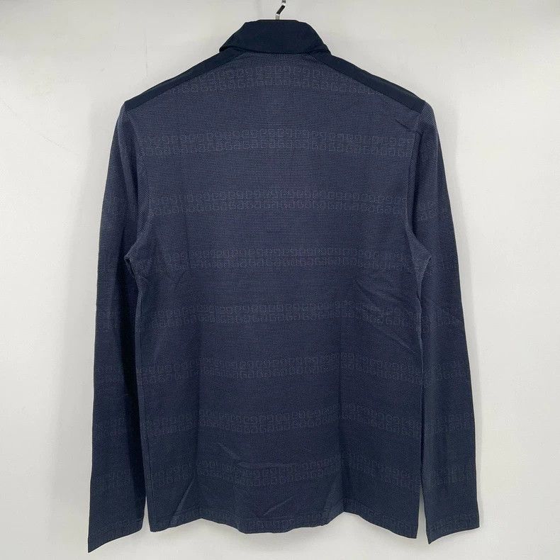 Givenchy Givenchy Dark Pattern Four-Panel Long Sleeve Polo Shirt Size US S / EU 44-46 / 1 - 2 Thumbnail