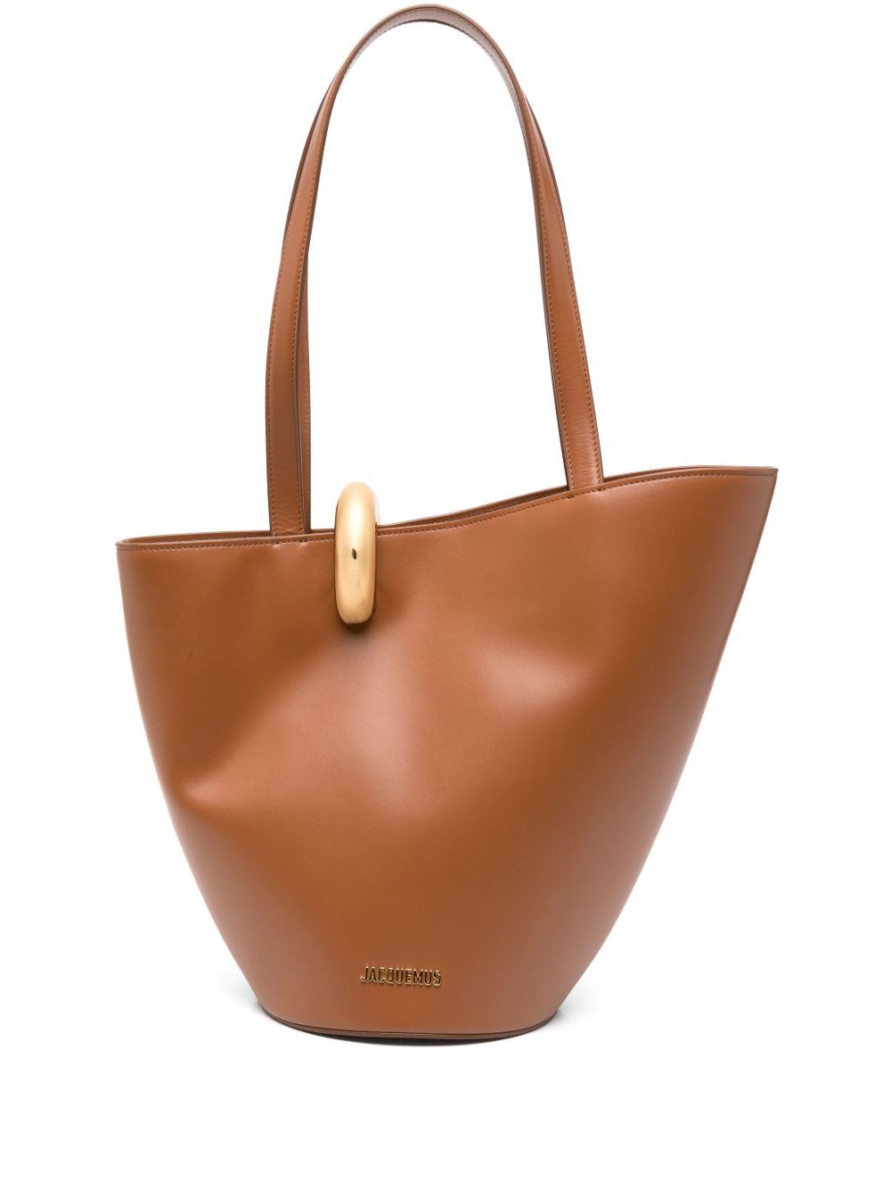 Jacquemus Le Bambola Moyen Leather Tote Bag, Women's