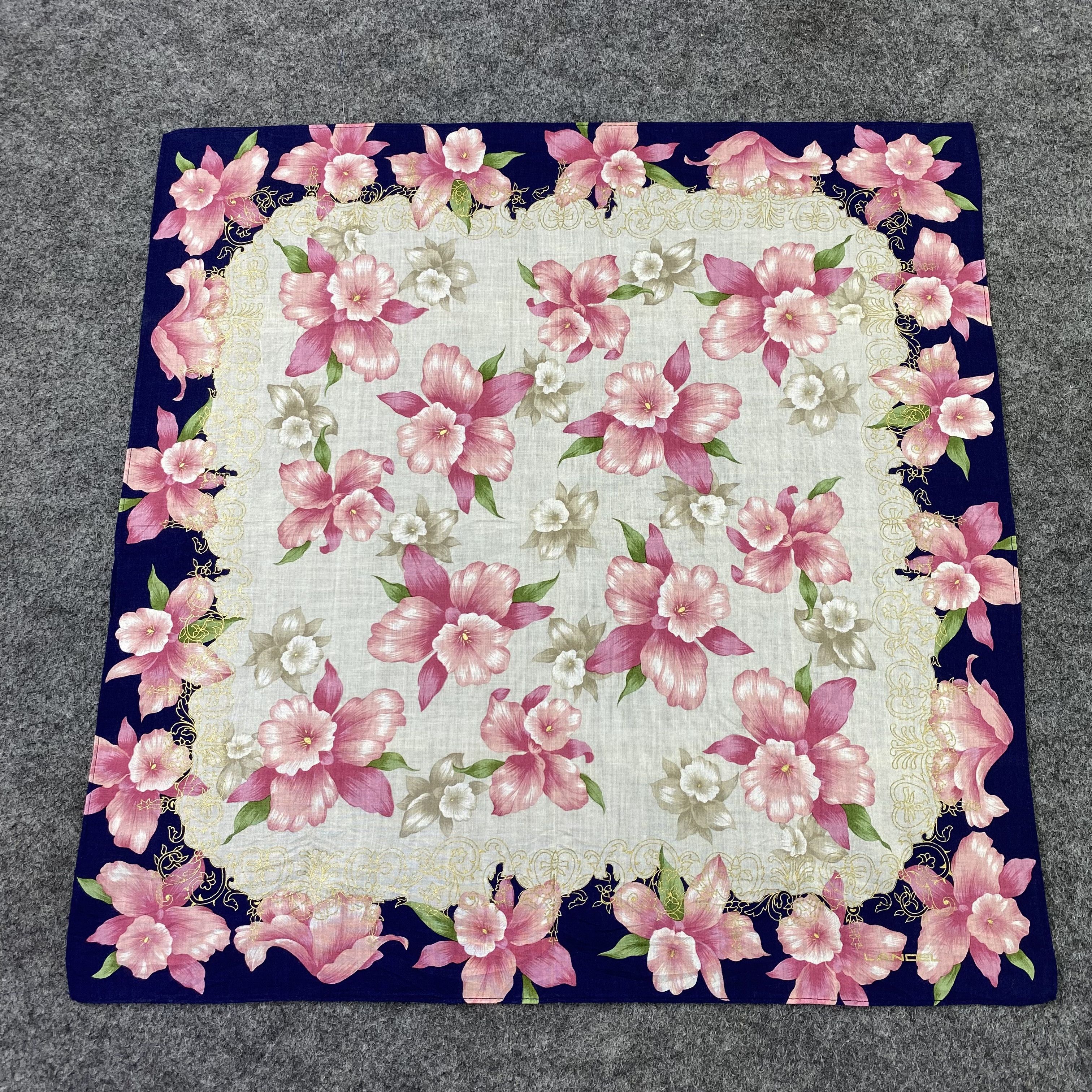 Lancel Lancel Handkerchief / Bandana / Neckerchief-B1027 Size ONE SIZE - 3 Thumbnail