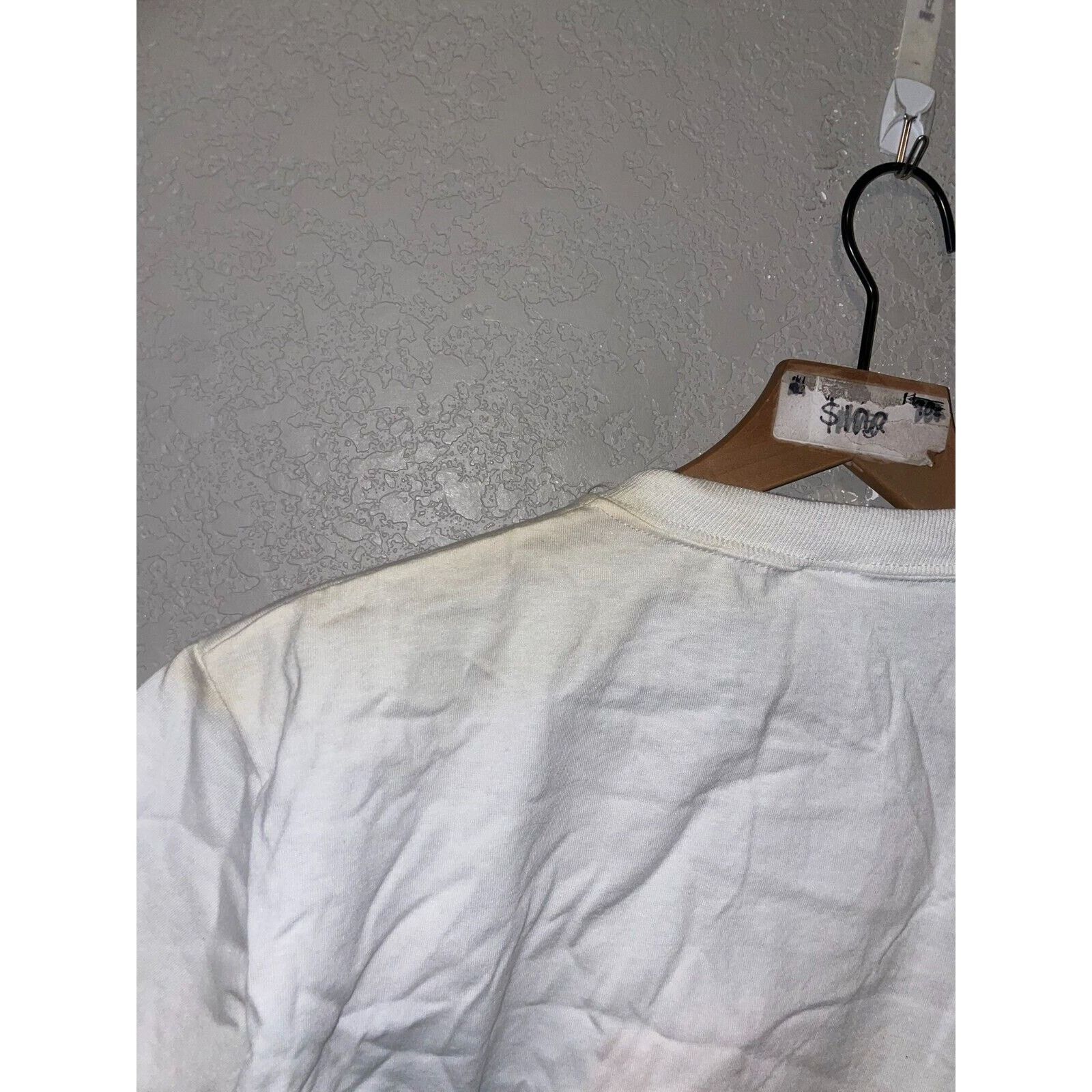 Jerzees Vintage Beauty College Shirt Zenji's Zenji Inc White Tee 90s Size US L / EU 52-54 / 3 - 10 Thumbnail
