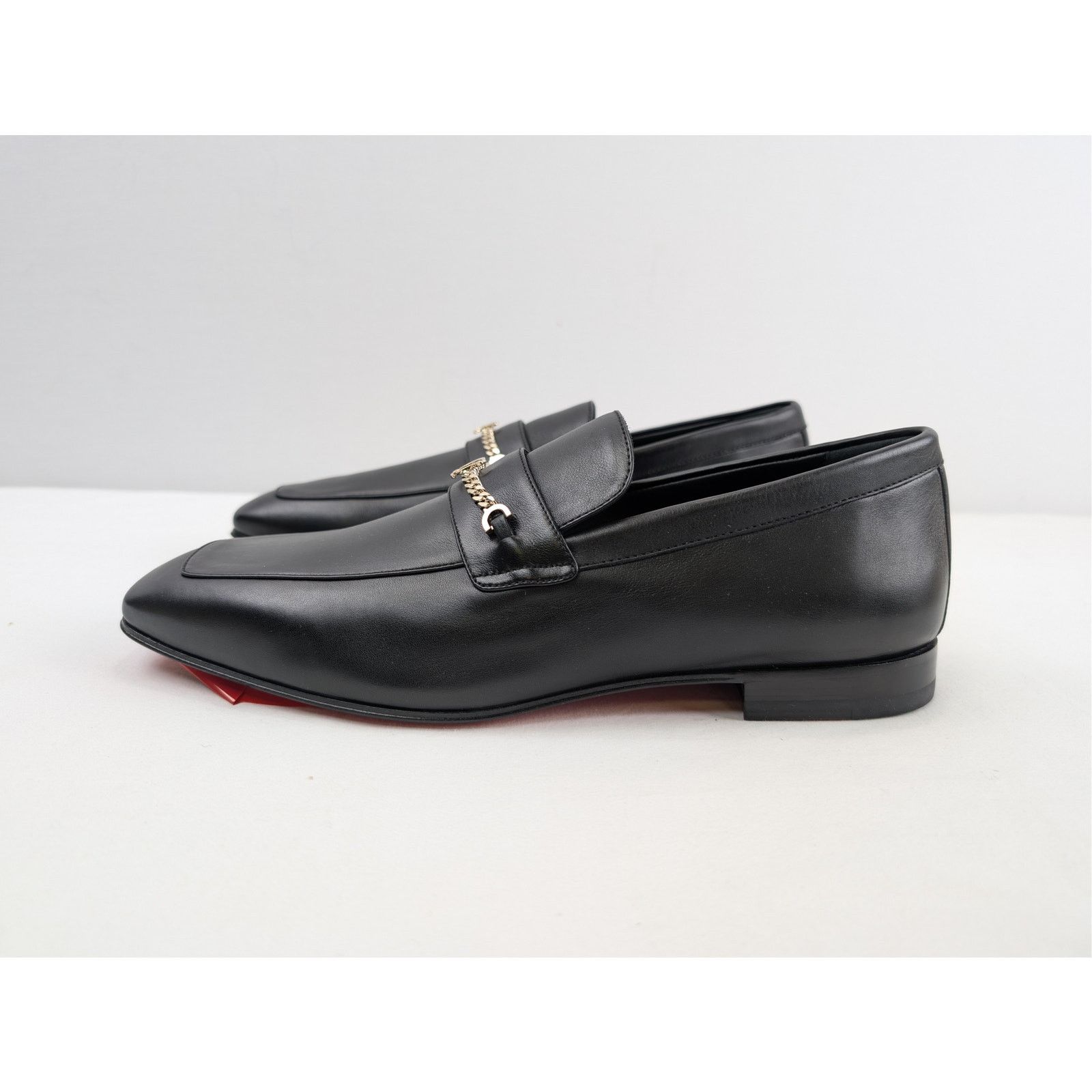 Christian Louboutin o1rshd1 MJ Moc Uomo Flat Shoe Boots in Black Size US 11 / EU 44 - 11 Thumbnail
