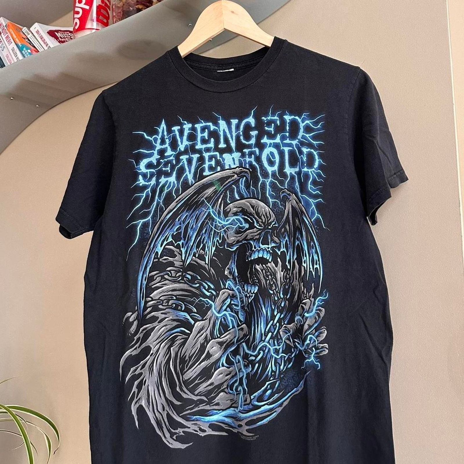 Band Tees × Vintage Vintage Y2K Avenged Sevenfold Band Shirt Size US S / EU 44-46 / 1 - 2 Thumbnail