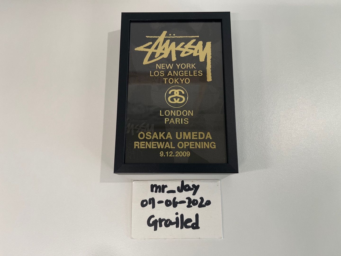 Stussy STUSSY OSAKA UMEDA CHAPT art Postercards 2009 Size ONE SIZE - 3 Thumbnail