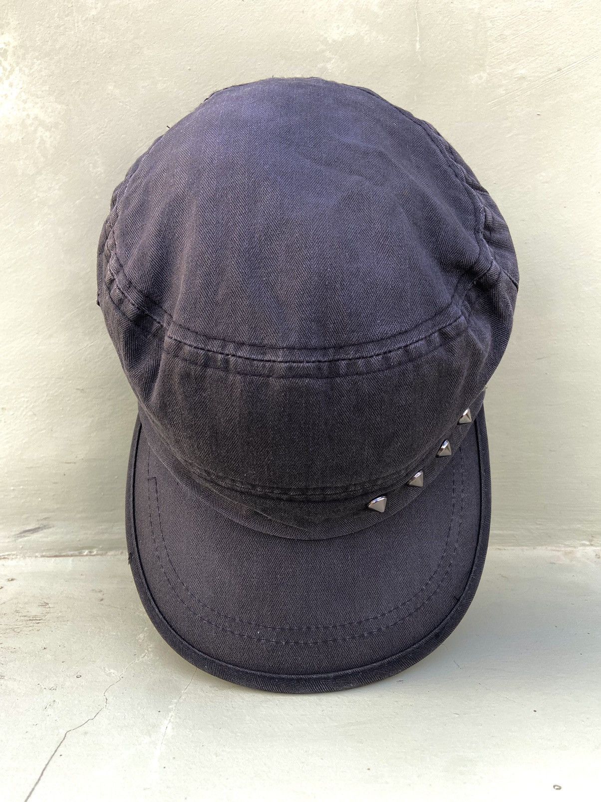 If Six Was Nine 2000s punk button studded ifsixwasnine patrol hat Size ONE SIZE - 5 Thumbnail