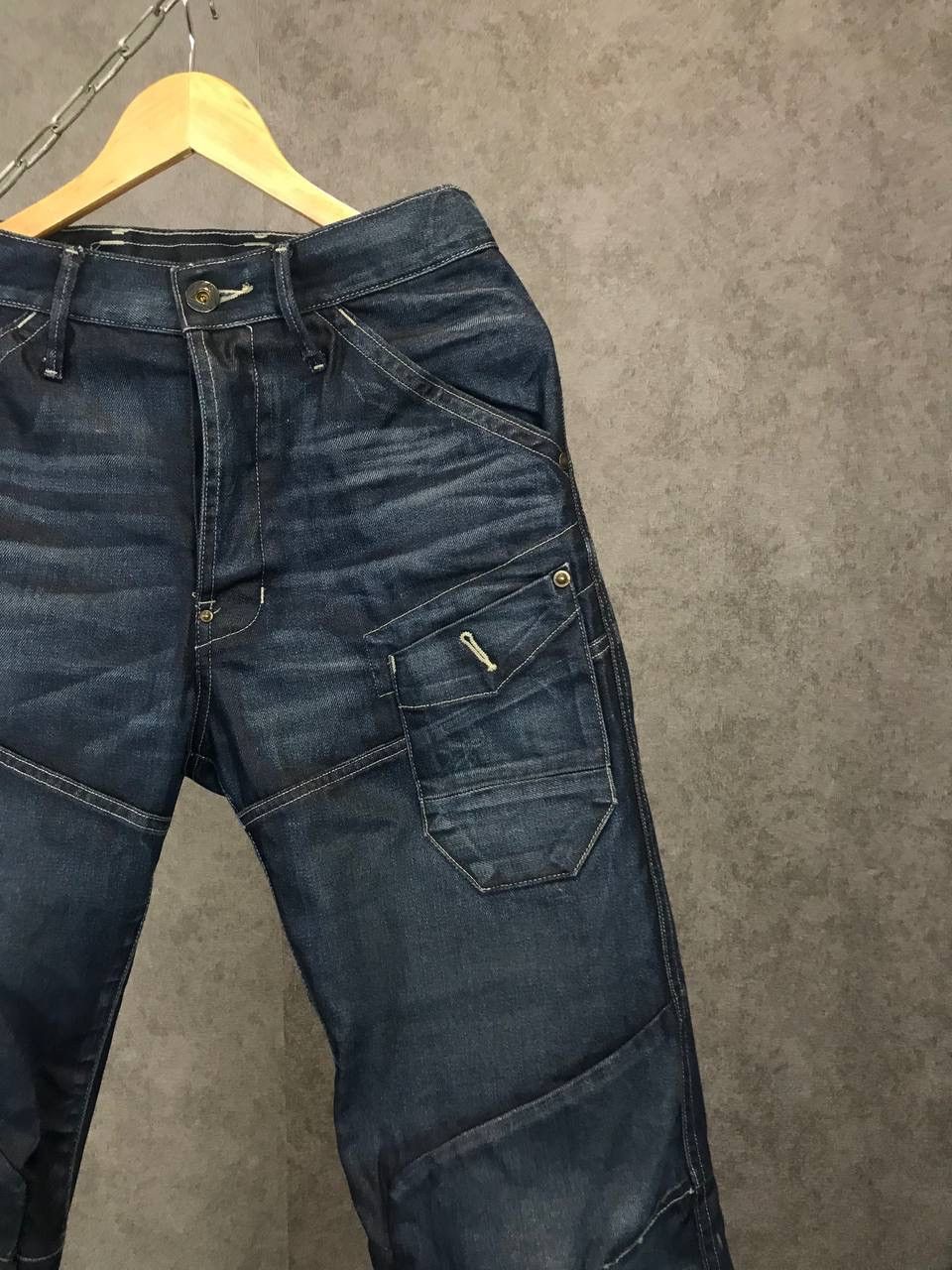 G-Star G Star Raw vintage Y2K biker jeans Size US 31 - 2 Thumbnail