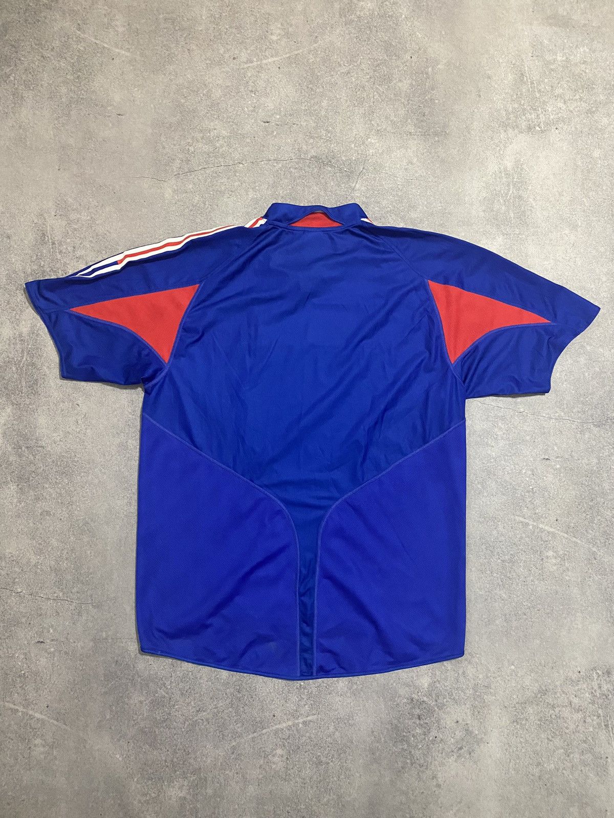 Adidas France 2004/05 Home Football Shirt Soccer Jersey Adidas Size US XL / EU 56 / 4 - 4 Thumbnail