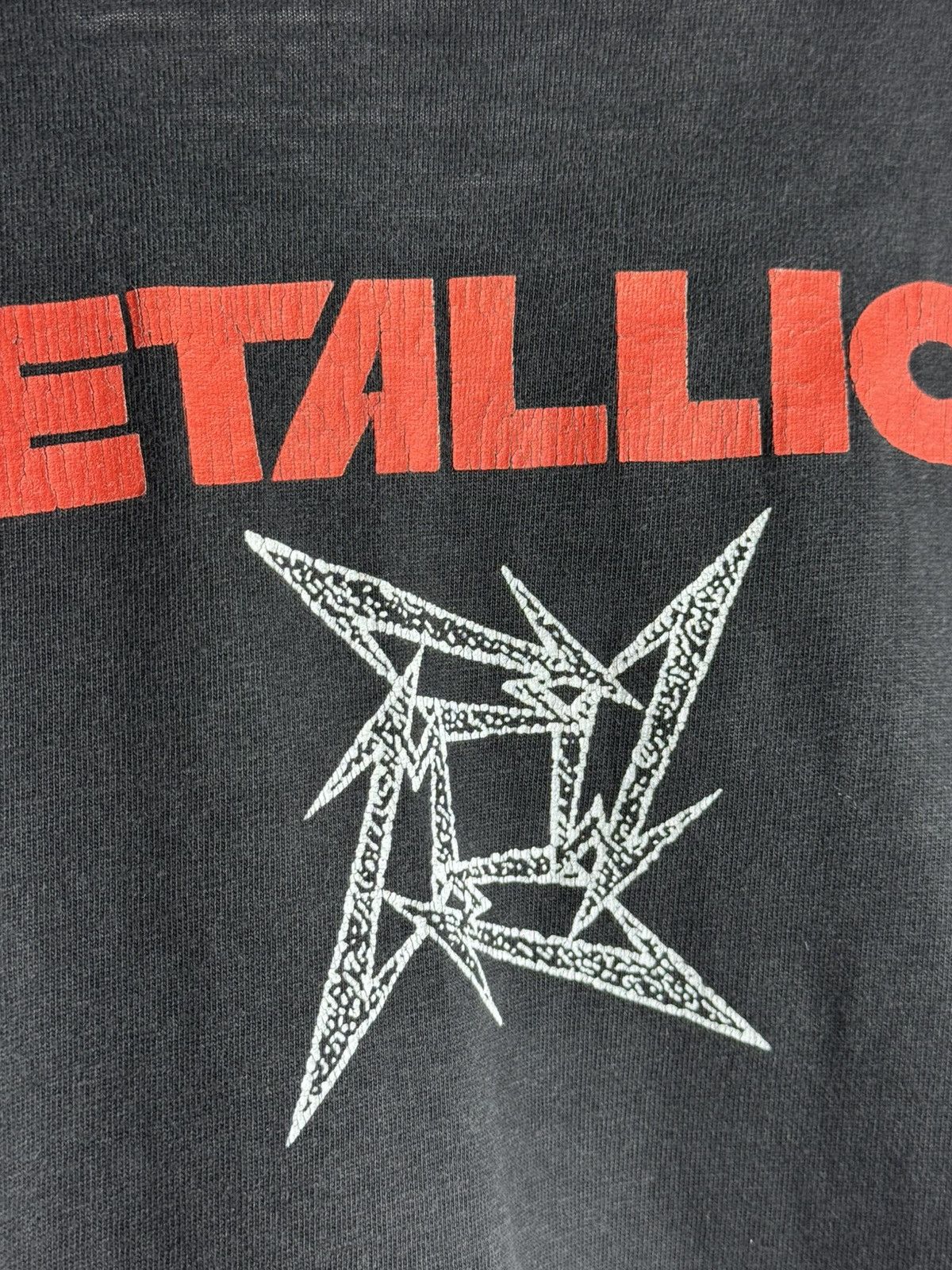 Metallica Vintage 90s Metallica Single Stitched no Leaf Clover T-Shirt Size US M / EU 48-50 / 2 - 5 Thumbnail