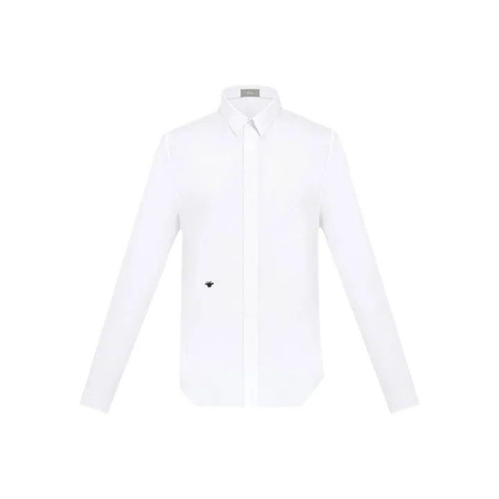 Dior Dior Embroidered Long Sleeve Shirt for Men 0079 Size US M / EU 48-50 / 2 - 1 Thumbnail
