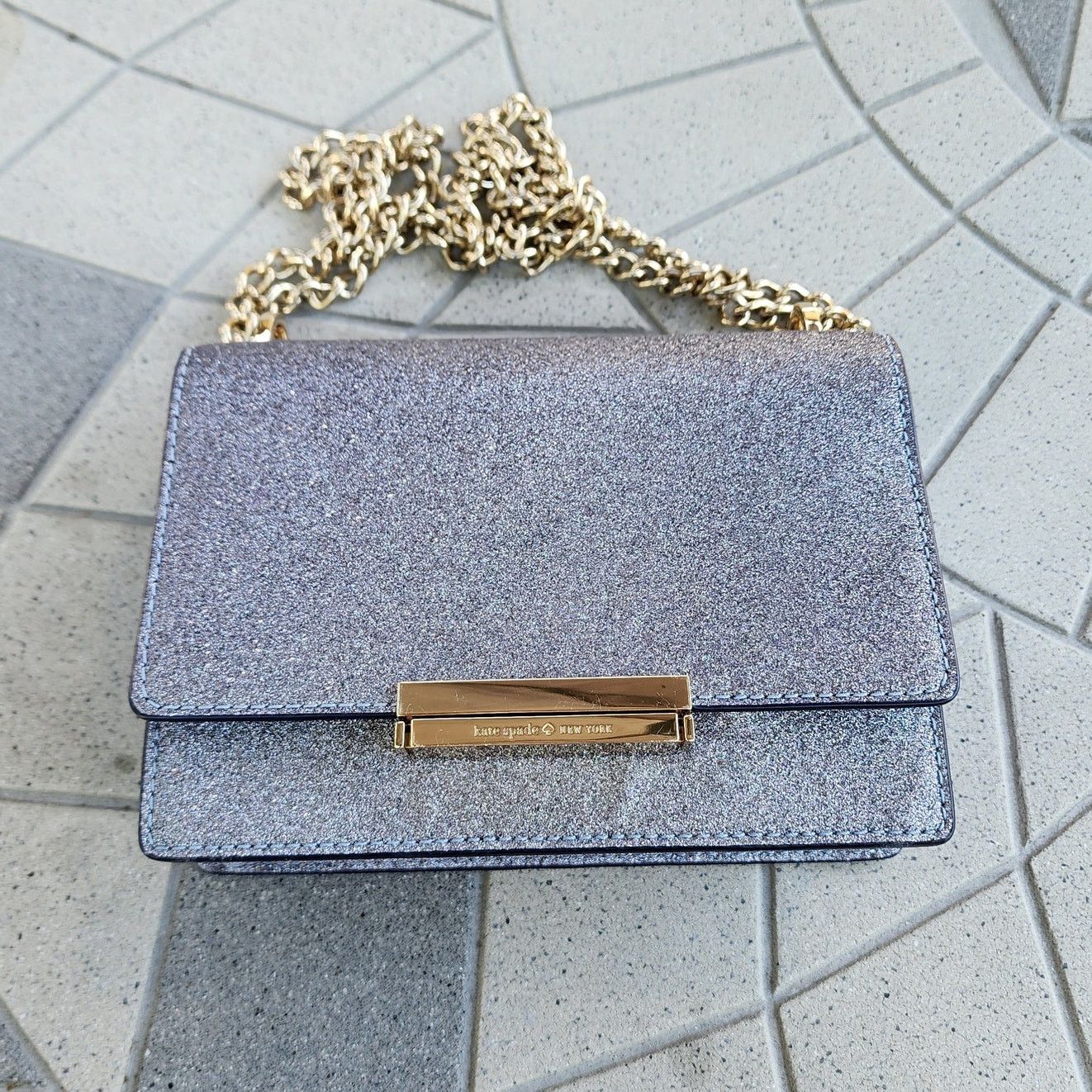 Kate Spade Kate Spade Burgess Court Sparkle Chain Crossbody Bag Size ONE SIZE - 14 Thumbnail