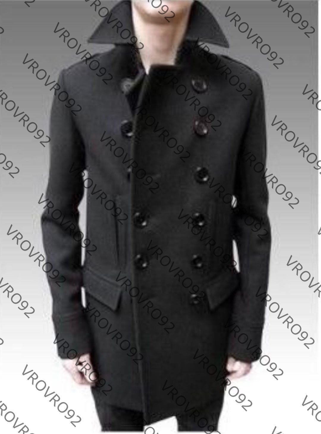 Hedi Slimane Very Rare! Dior Homme/ Hedi Slimane FW06 Wool/ Cashmere Coat Size US S / EU 44-46 / 1 - 1 Thumbnail