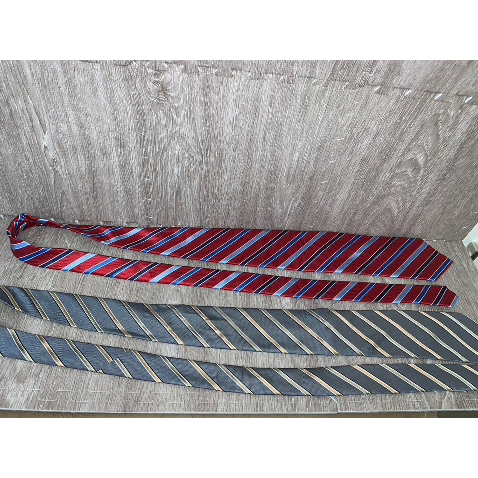 Saddlebred Saddlebred Men's Designer Striped Tie Set Multicolor 5 Piece Size ONE SIZE - 11 Thumbnail