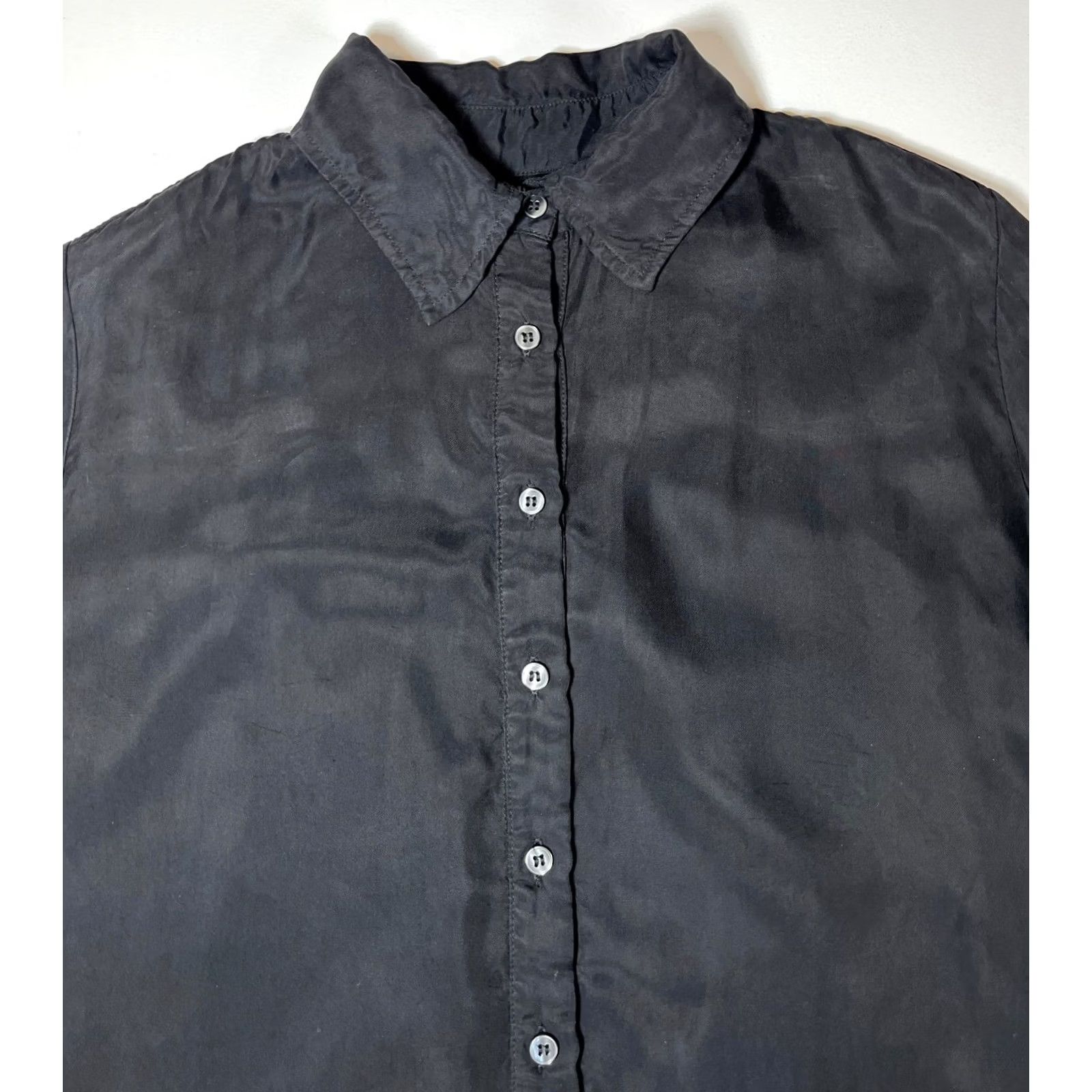 Vintage Tribe Kelley Women's Shirt Long Tunic Button-Up Black XS? Not applicable. Size M / US 6-8 / IT 42-44 - 6 Thumbnail