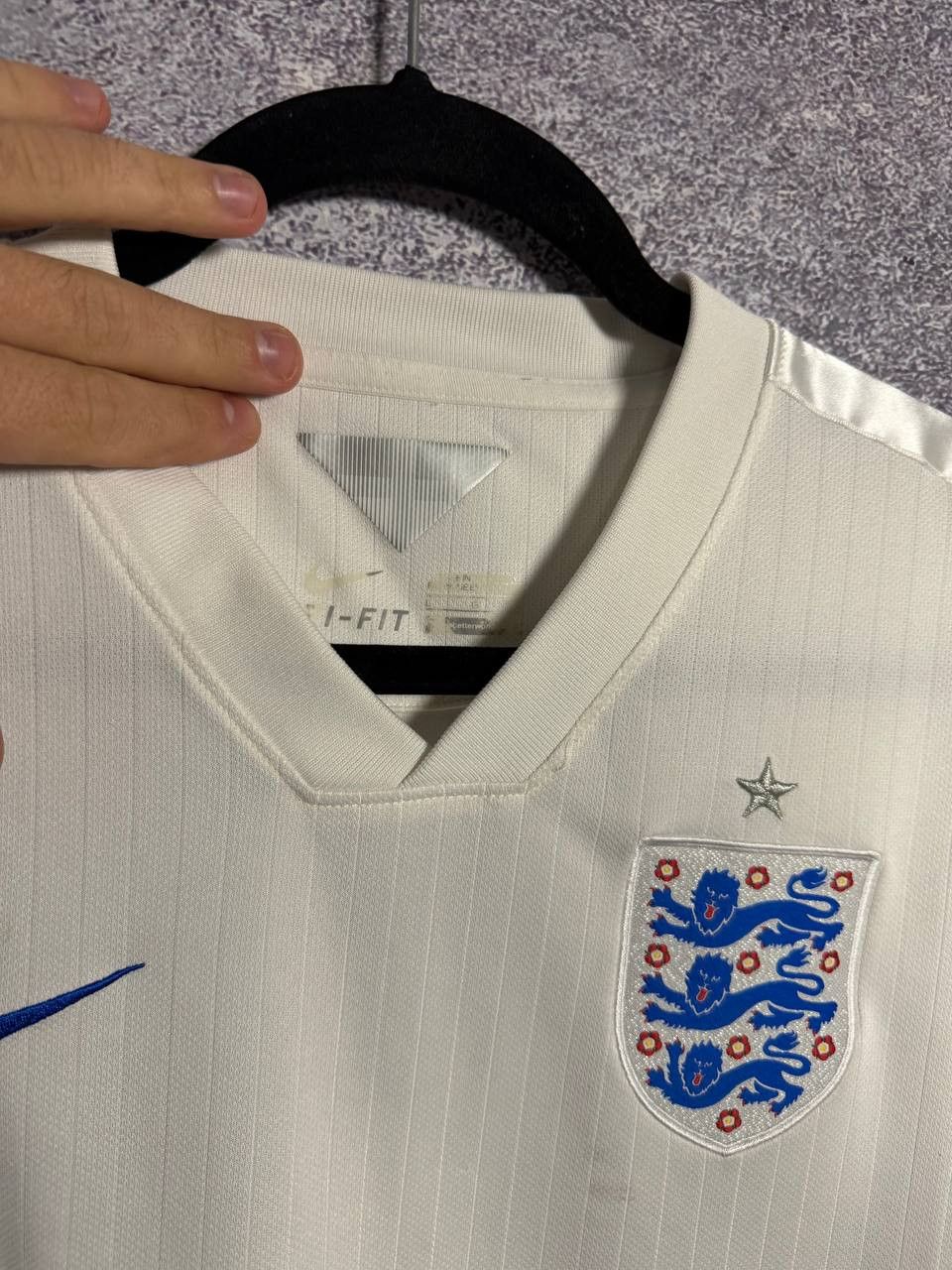 Nike × Vintage Vintage England National Team 2014 Nike Soccer Jersey Size US L / EU 52-54 / 3 - 7 Thumbnail